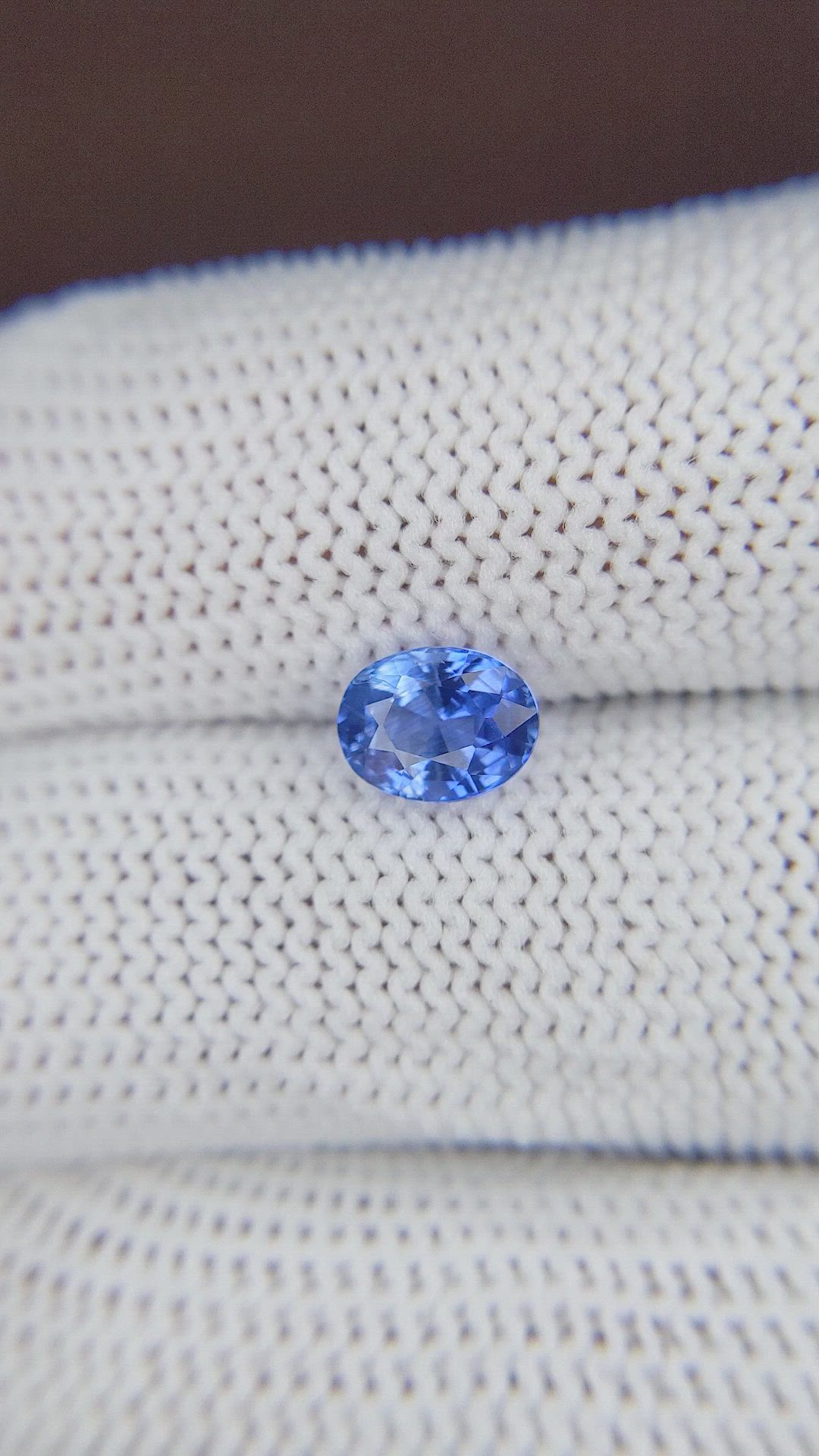 1.38 Ct. Blue Sapphire from Madagascar Size Video