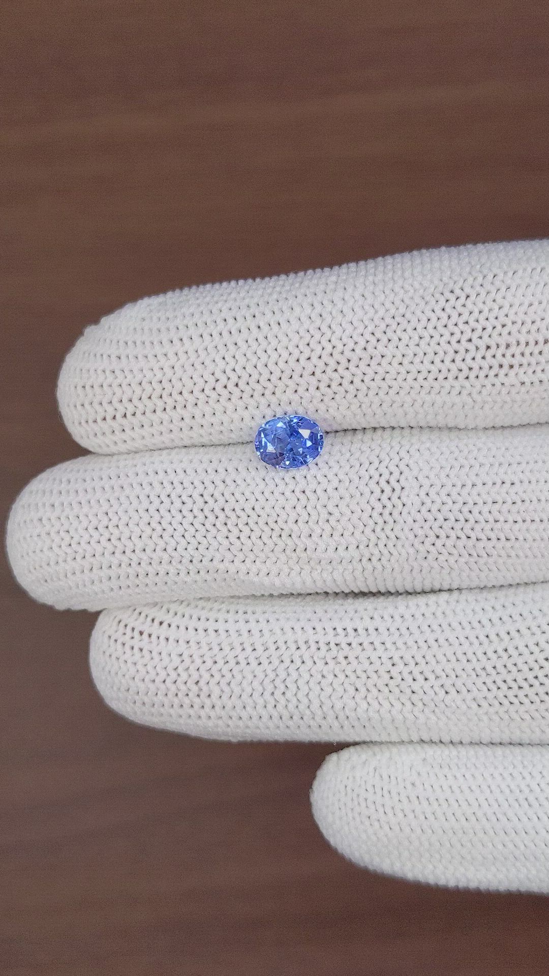 1.38 Ct. Blue Sapphire from Madagascar Size Video