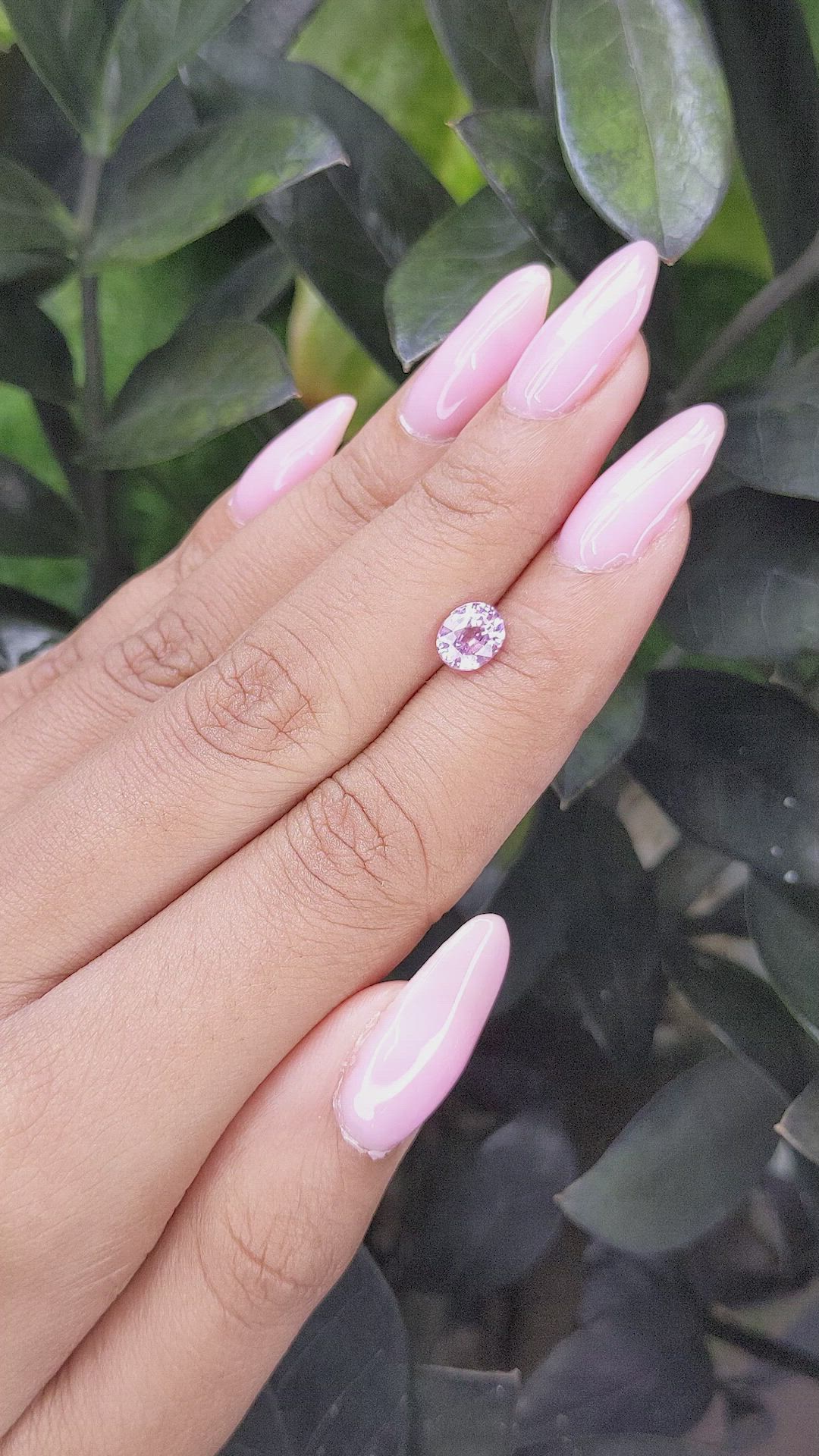 1.13 Ct. Pink Sapphire from Madagascar Size Video