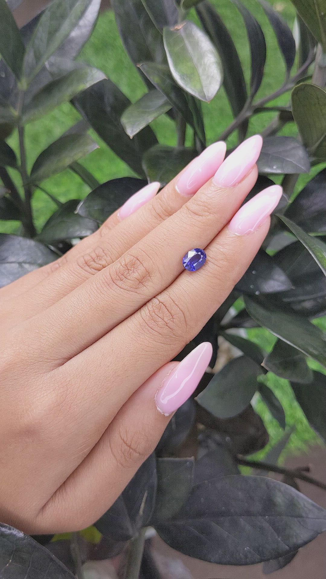 1.53 Ct. Color Change Sapphire from Madagascar Size Video