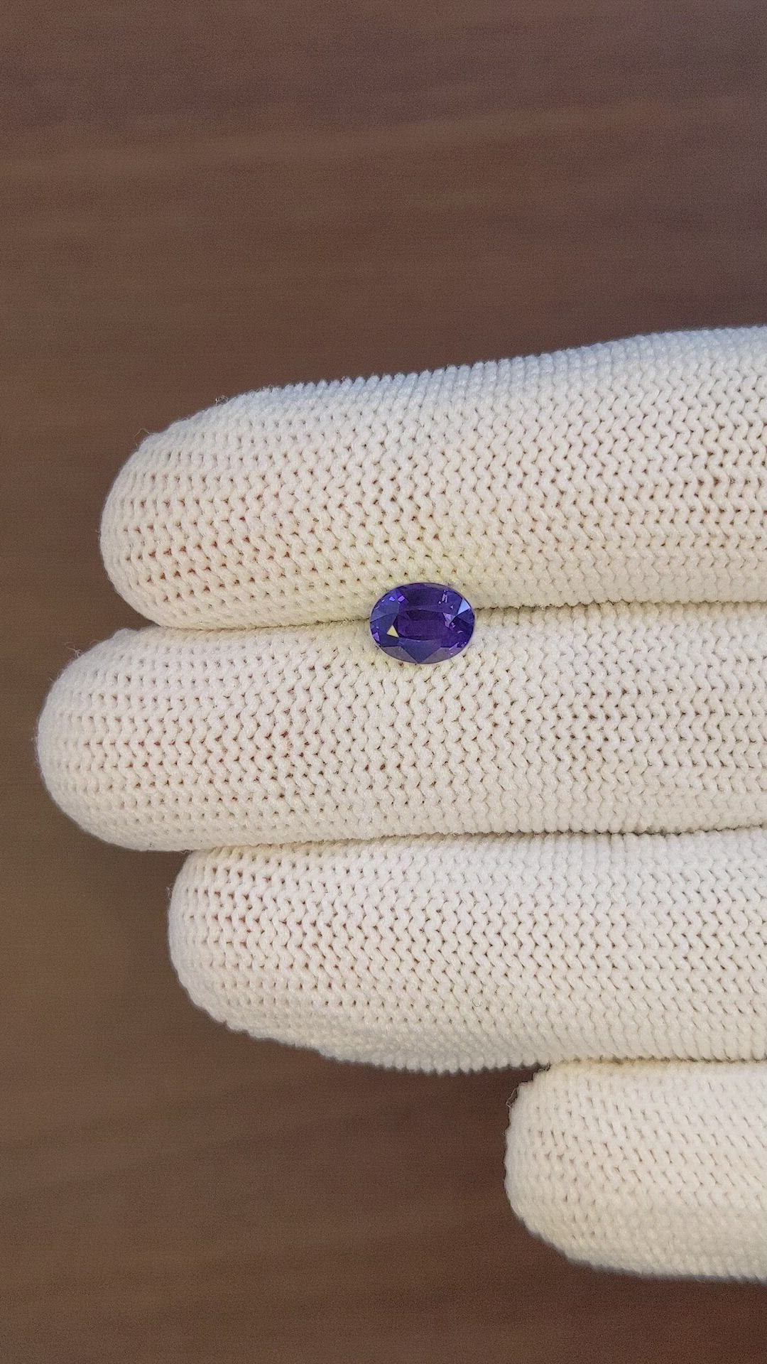 1.53 Ct. Color Change Sapphire from Madagascar Size Video