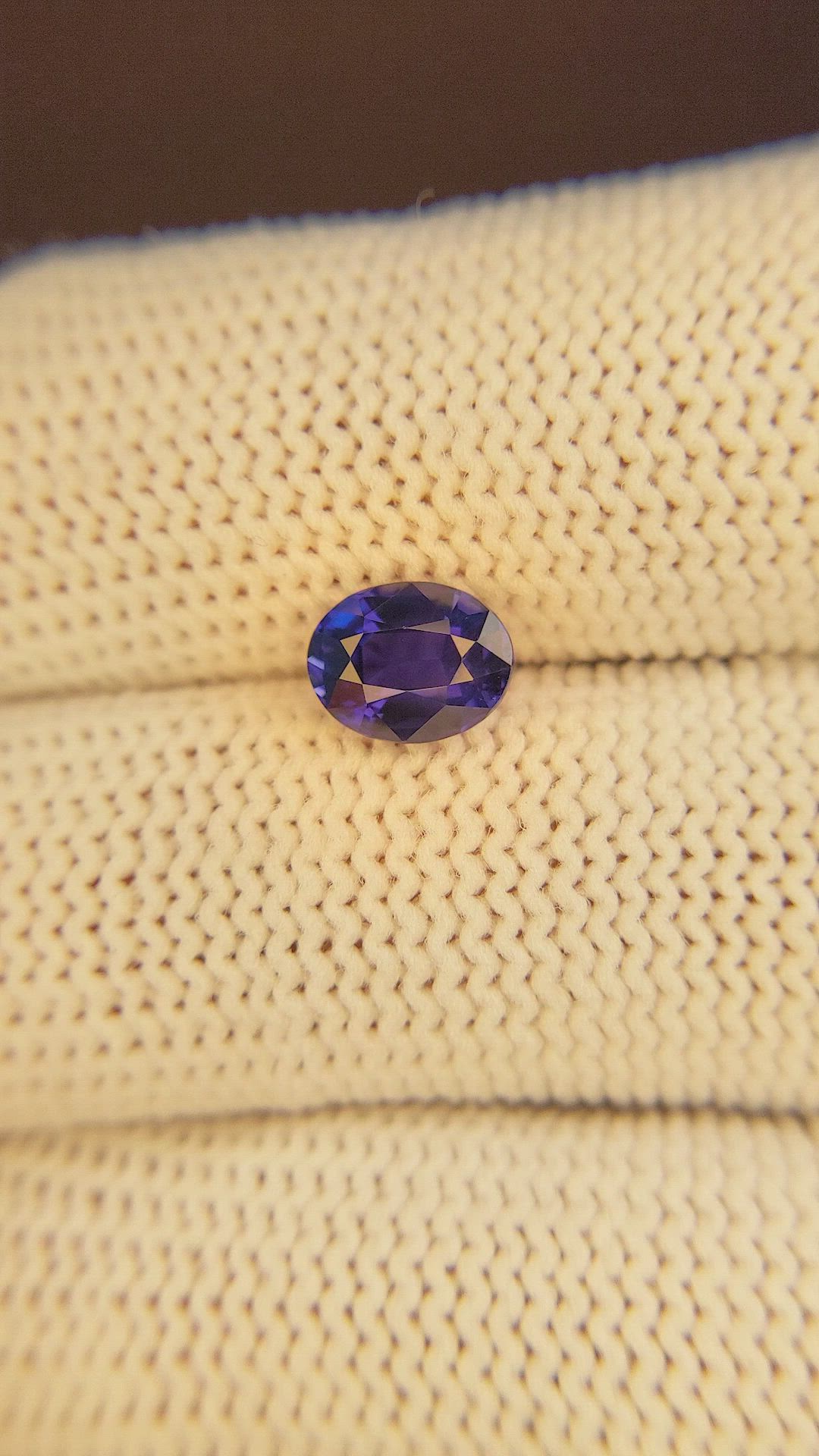1.53 Ct. Color Change Sapphire from Madagascar Size Video