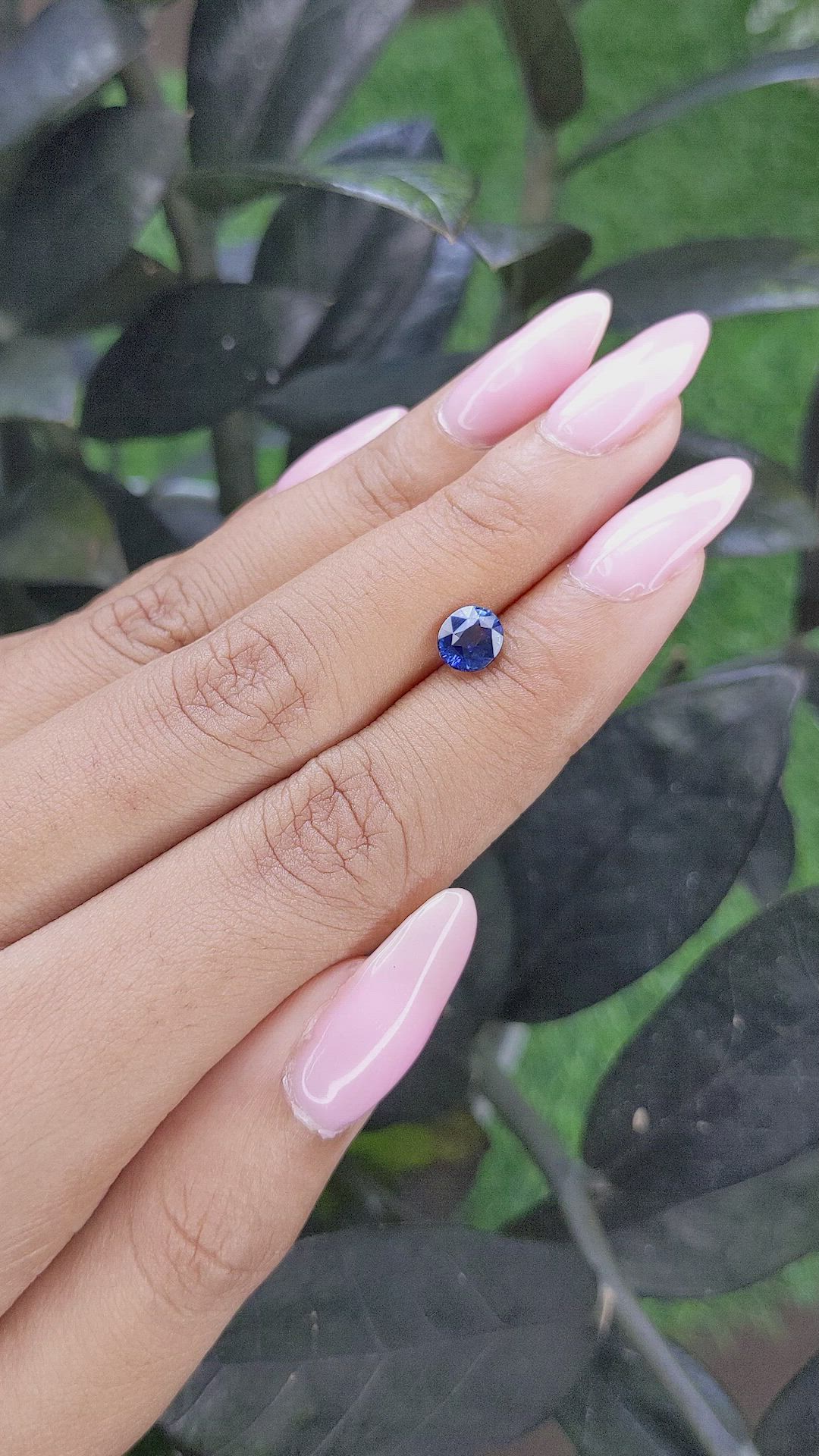 1.12 Ct. Blue Sapphire from Madagascar Size Video