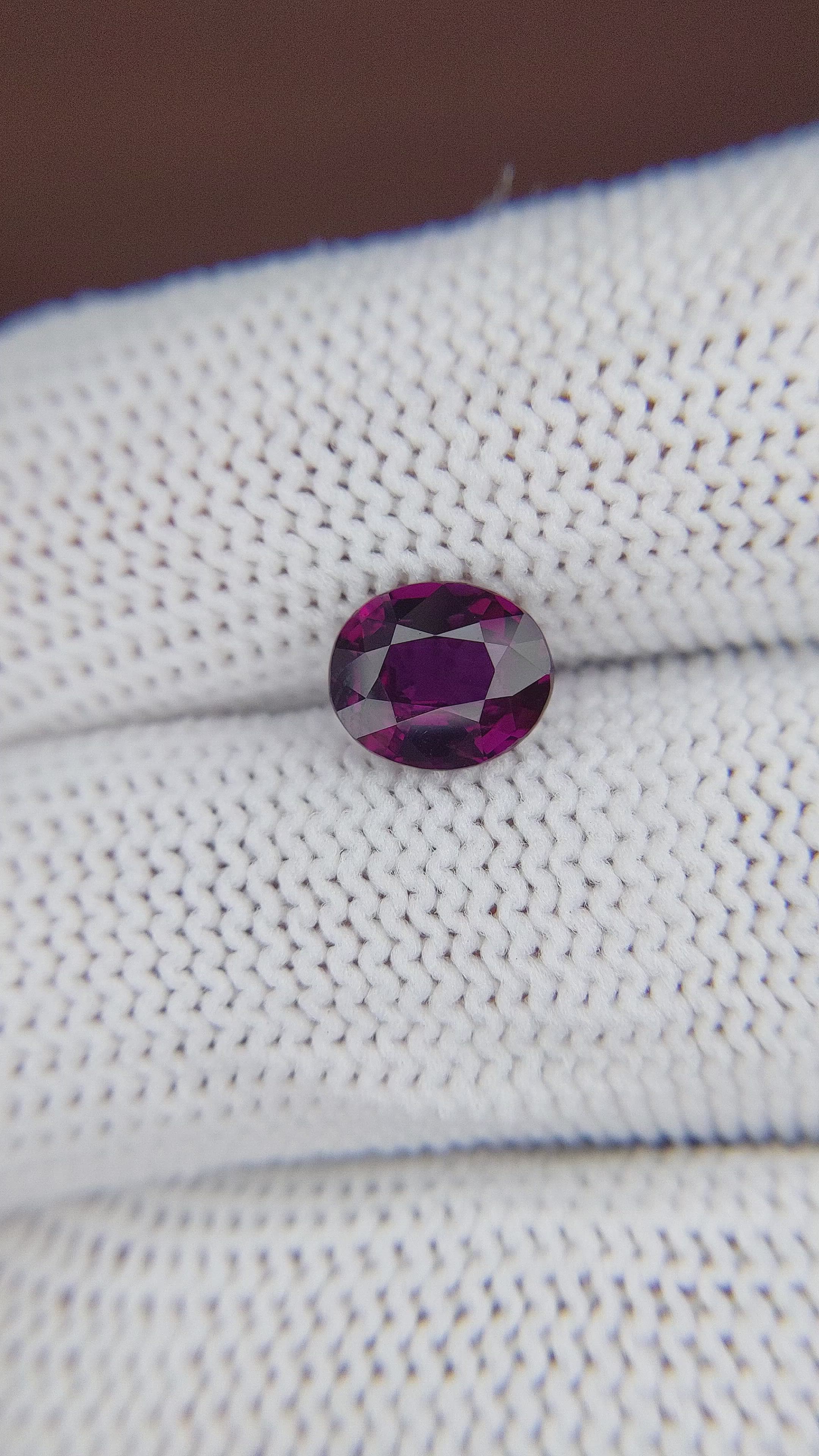 2.01 Ct. Purplish Pink Sapphire from Madagascar Size Video