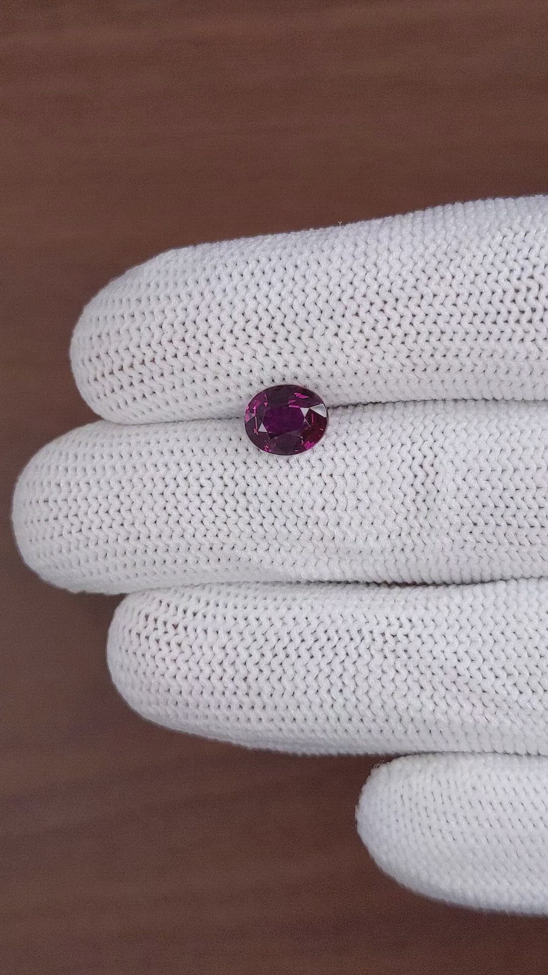 2.01 Ct. Purplish Pink Sapphire from Madagascar Size Video