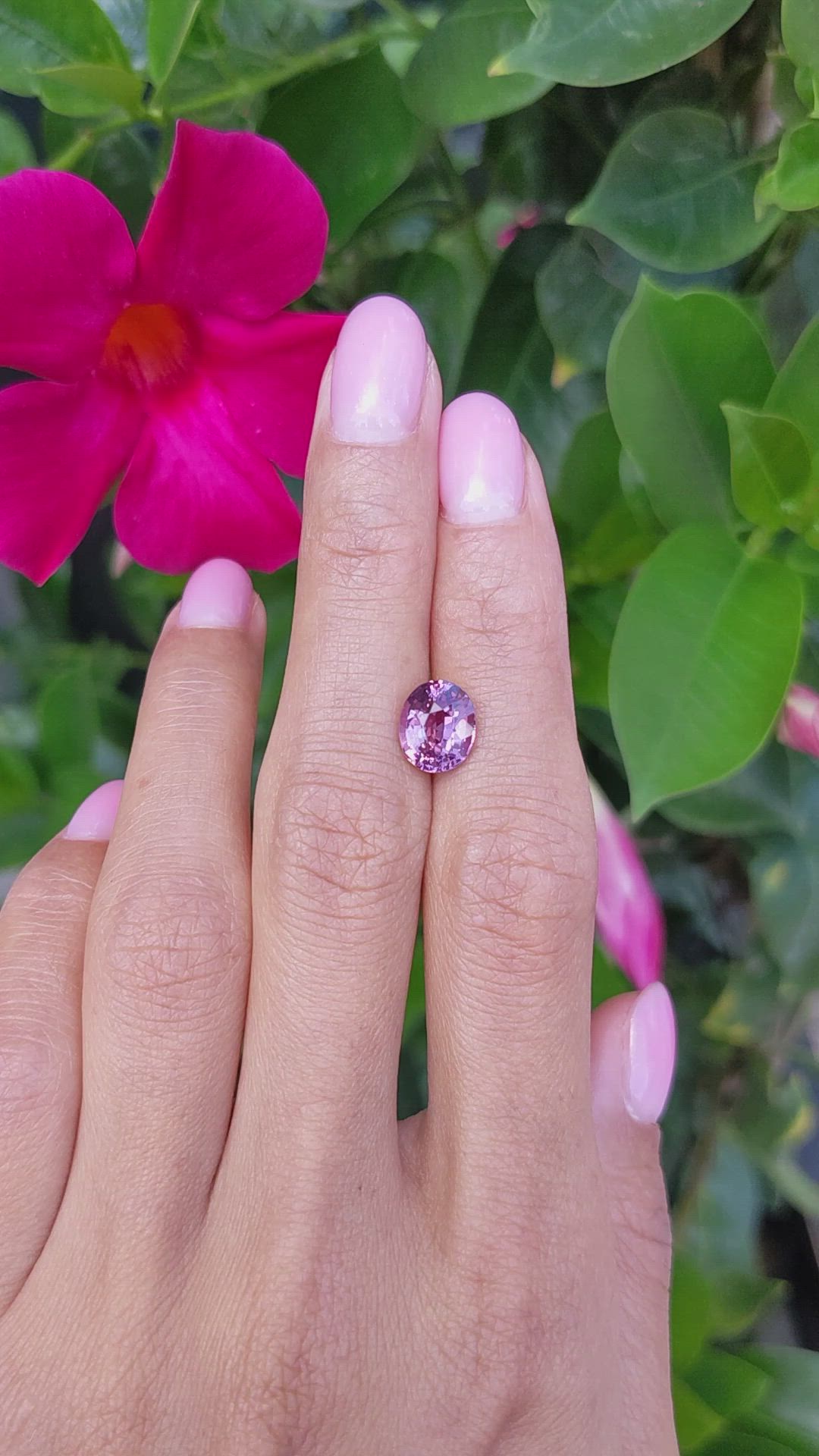 3.24 Ct. Padparadscha Sapphire from Madagascar Size Video