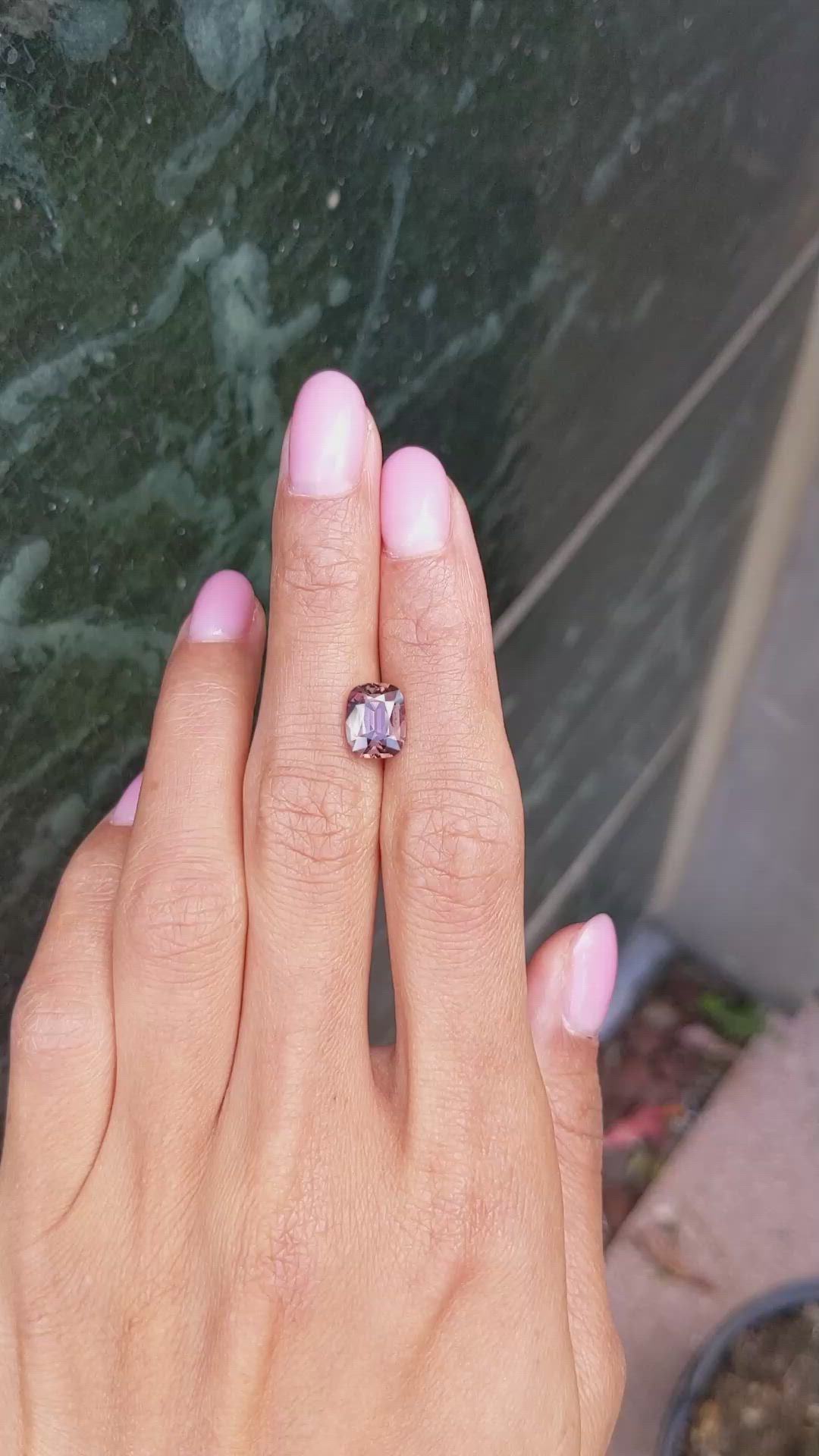 2.73 Ct. Orange Sapphire from Madagascar Size Video