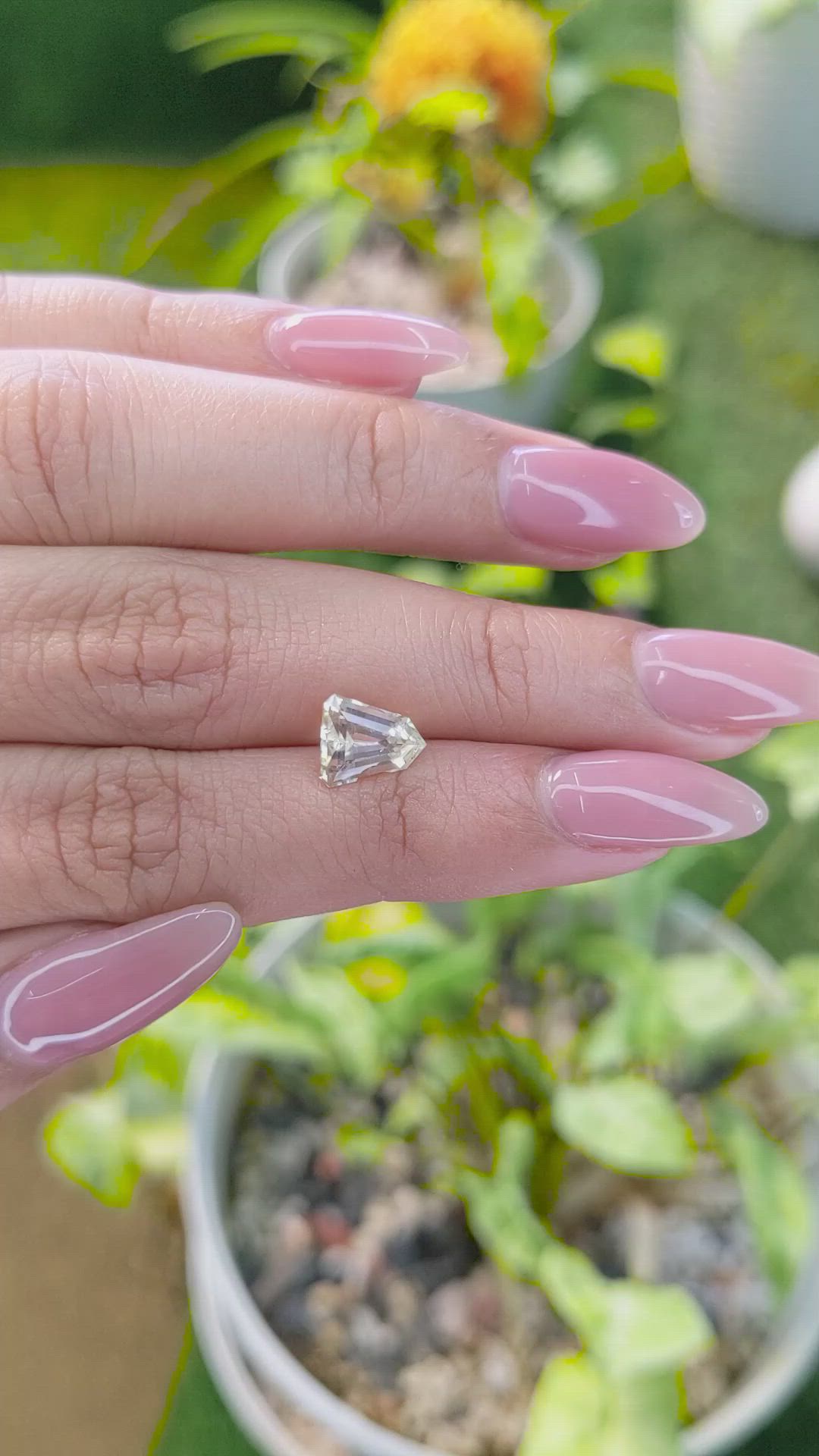 2.03 Ct. Yellow Sapphire from Ceylon (Sri Lanka) Size Video