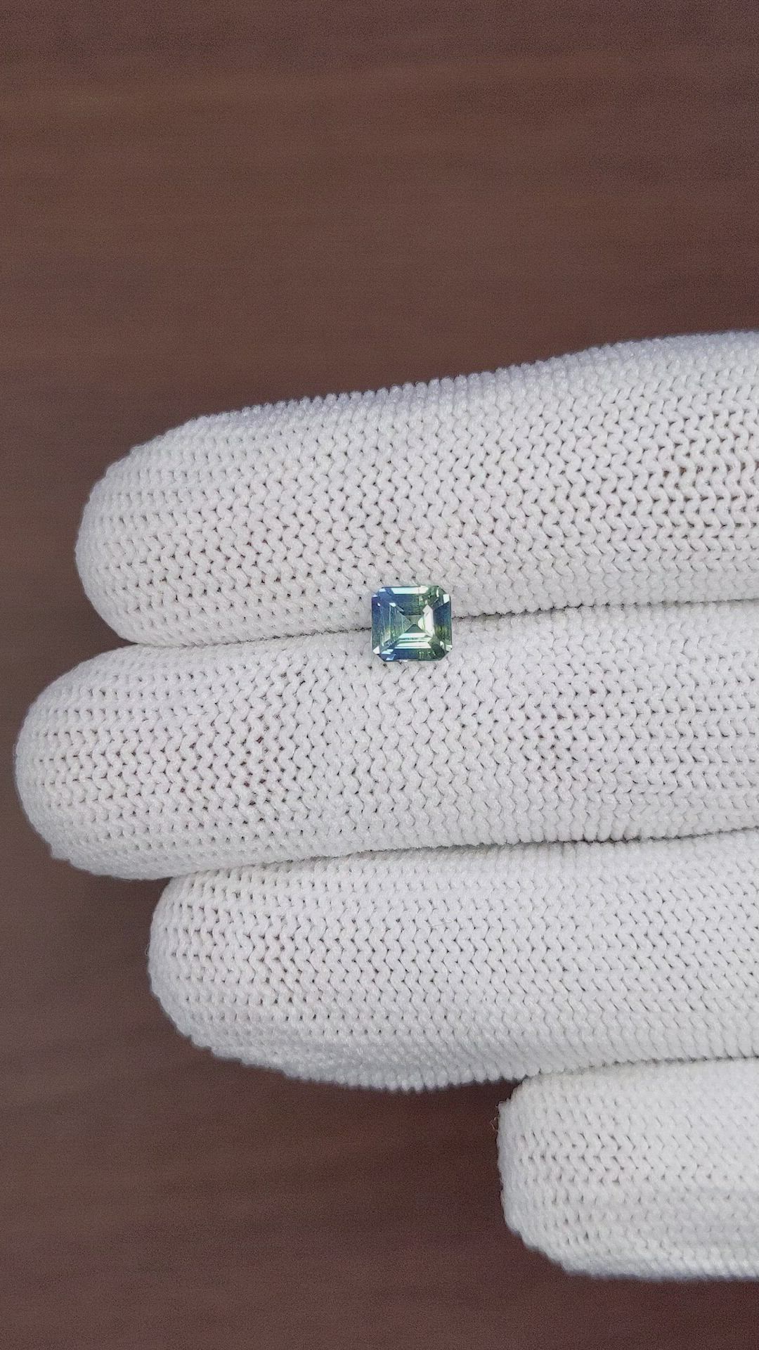 1.13 Ct. Bi Color Sapphire from Madagascar Size Video