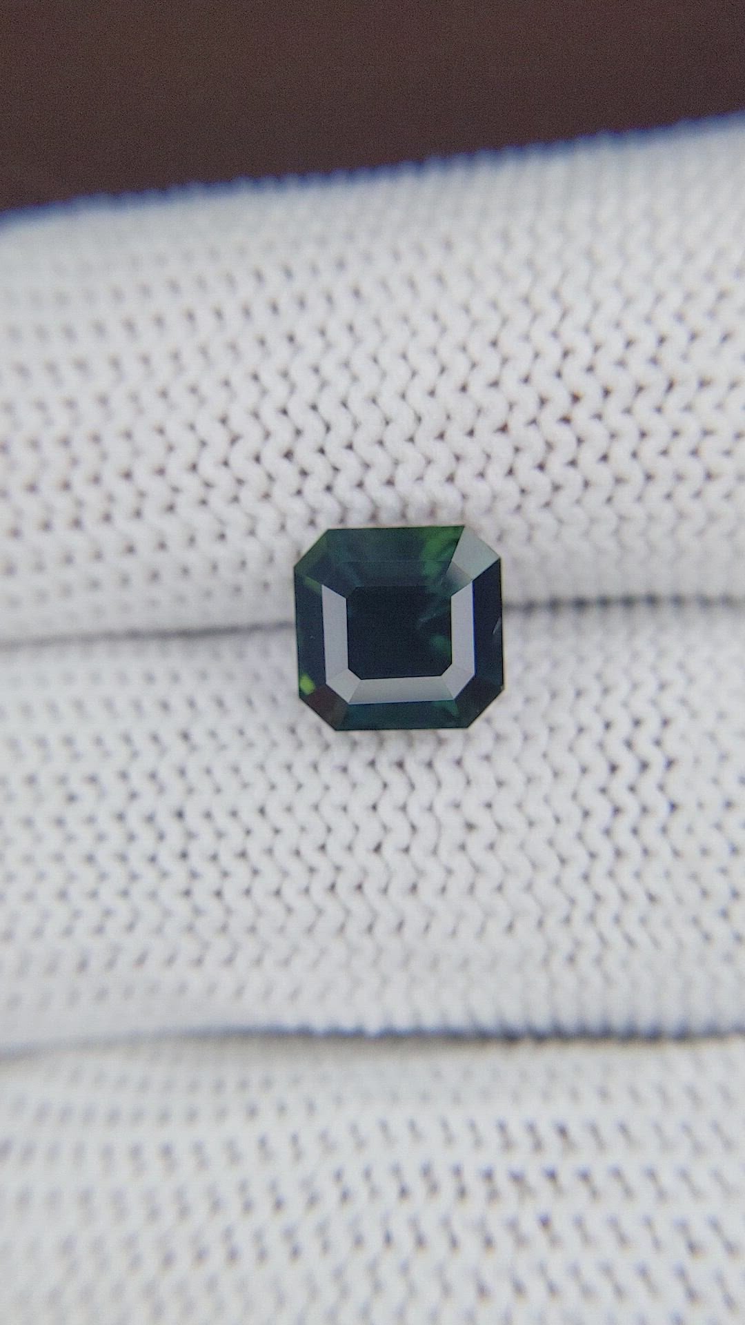 3.68 Ct. Green Sapphire from Madagascar Size Video