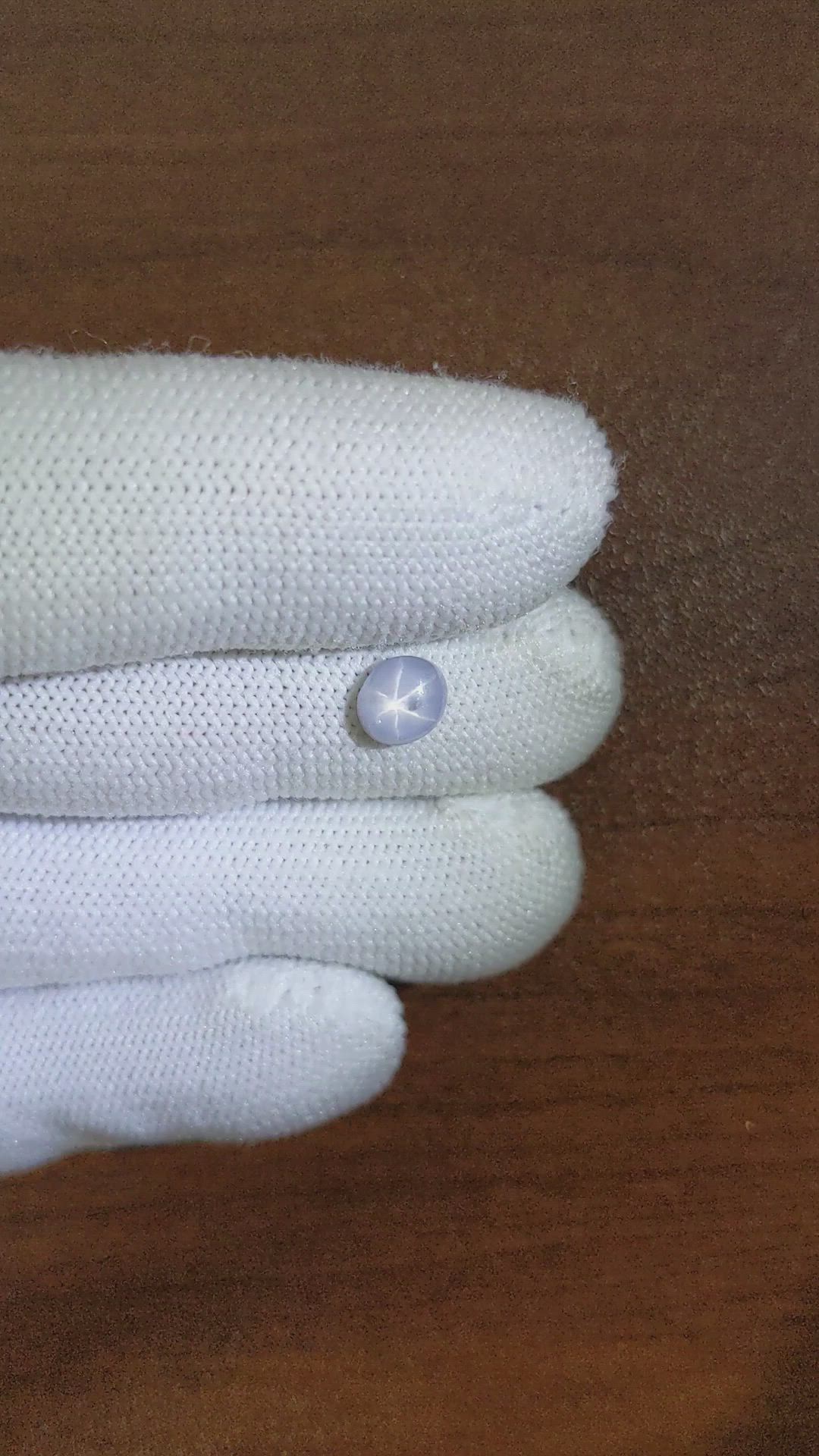 1.19 Ct. Grey Star Sapphire from Ceylon (Sri Lanka) Size Video