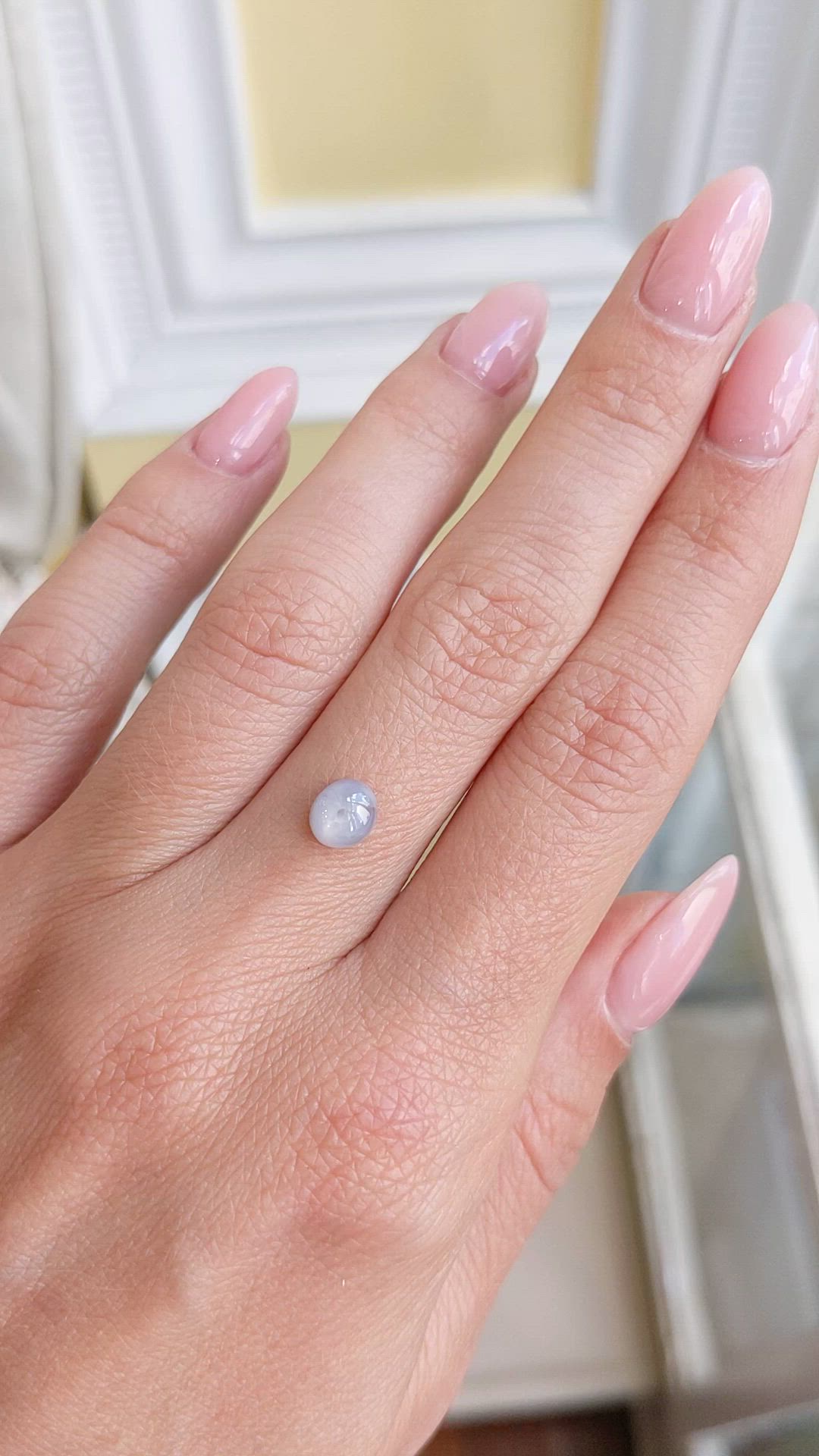 1.19 Ct. Grey Star Sapphire from Ceylon (Sri Lanka) Size Video