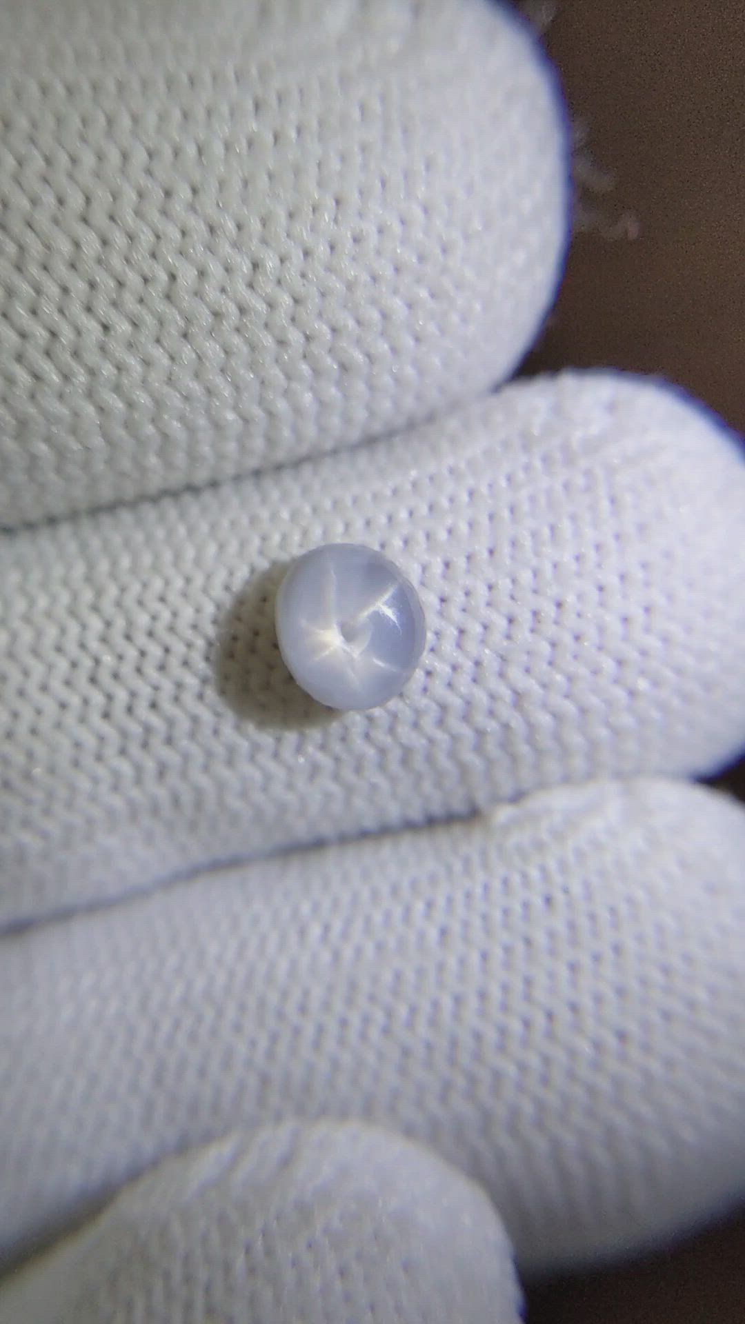 1.19 Ct. Grey Star Sapphire from Ceylon (Sri Lanka) Size Video