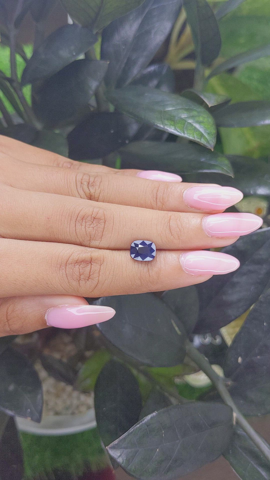 2.69 Ct. Blue Sapphire from Madagascar Size Video