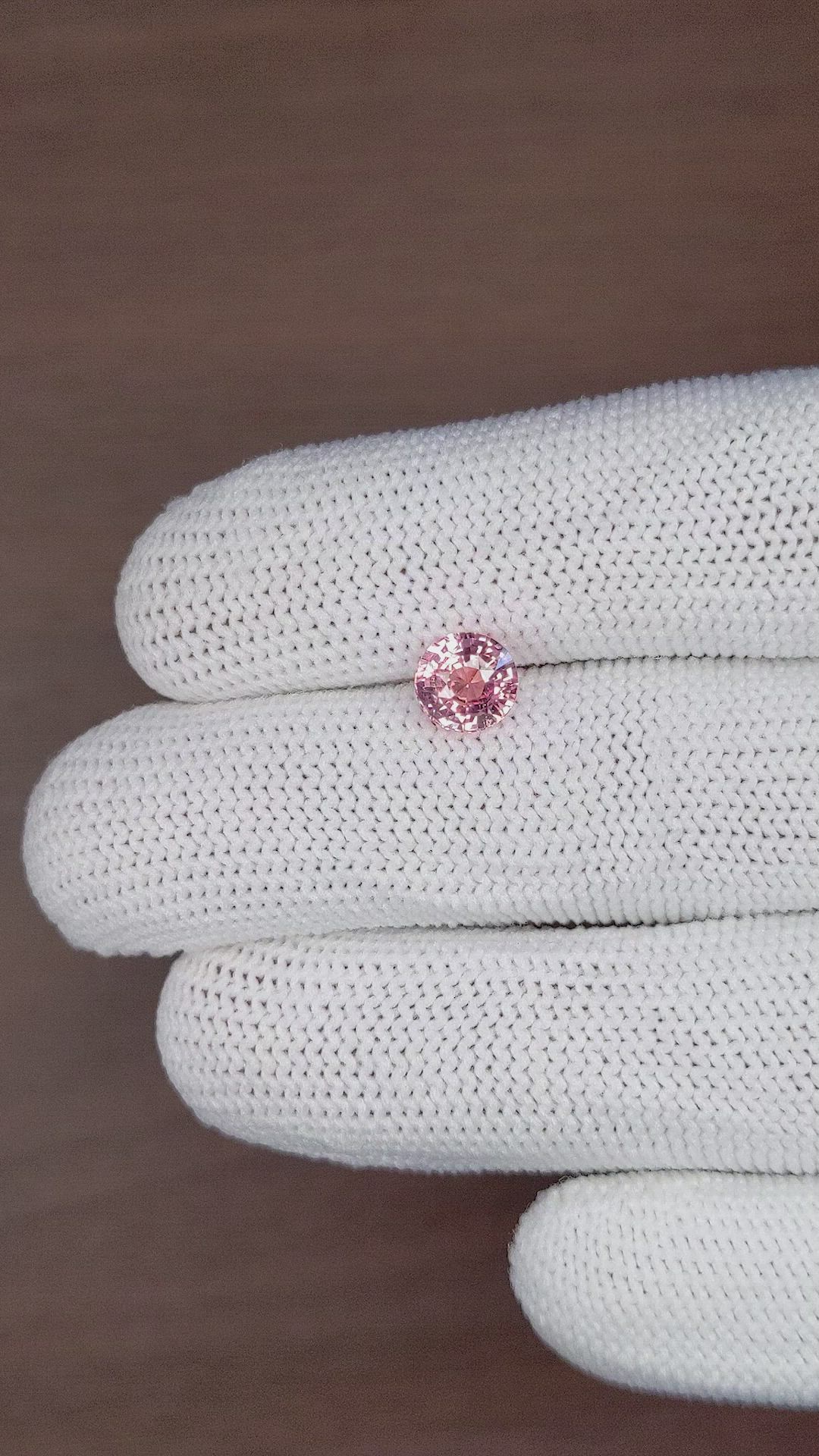 1.86 Ct. Padparadscha Sapphire from Madagascar Size Video