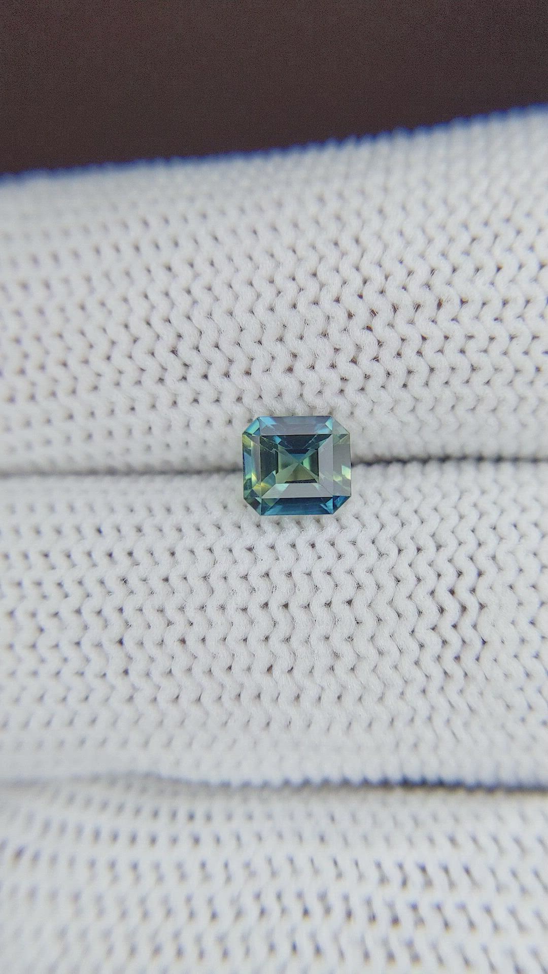 1.02 Ct. Bi Color Sapphire from Madagascar Size Video