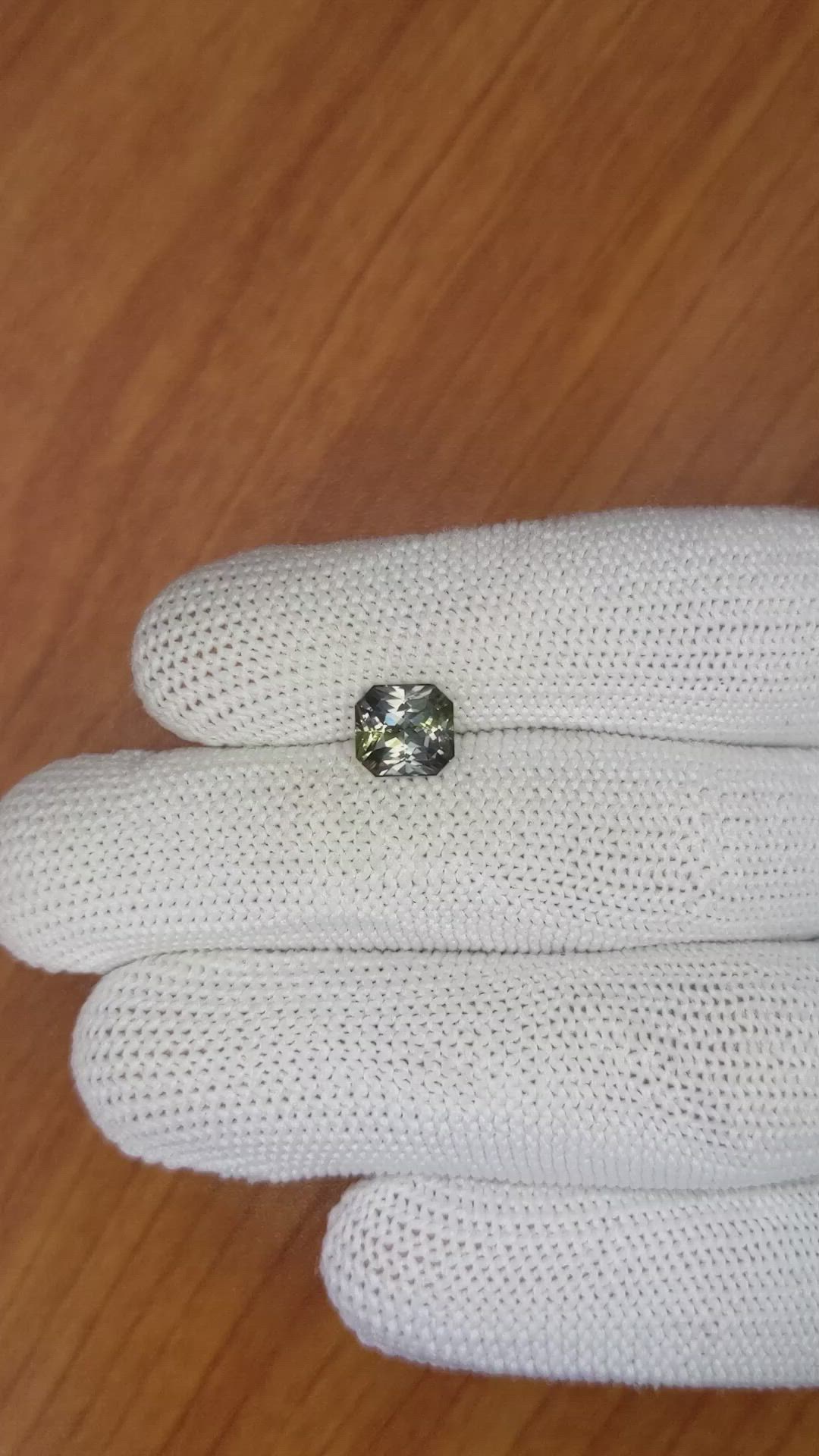 2.08 Ct. Bi Color Sapphire from Madagascar Size Video