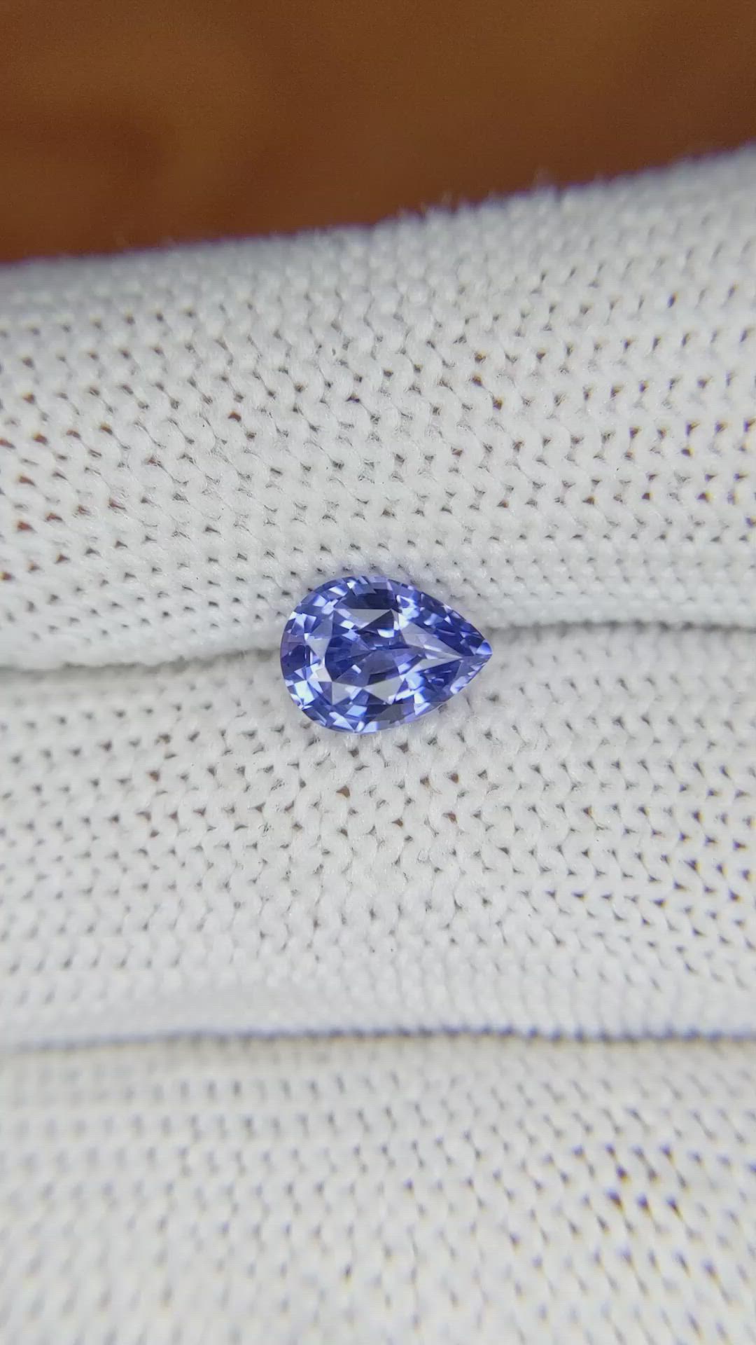 1.62 Ct. Blue Sapphire from Ceylon (Sri Lanka) Size Video