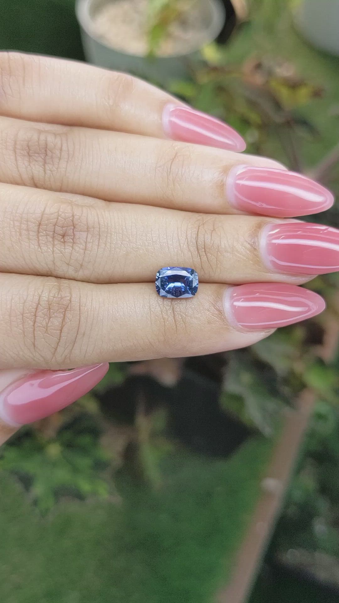 1.49 Ct. Blue Sapphire from Madagascar Size Video