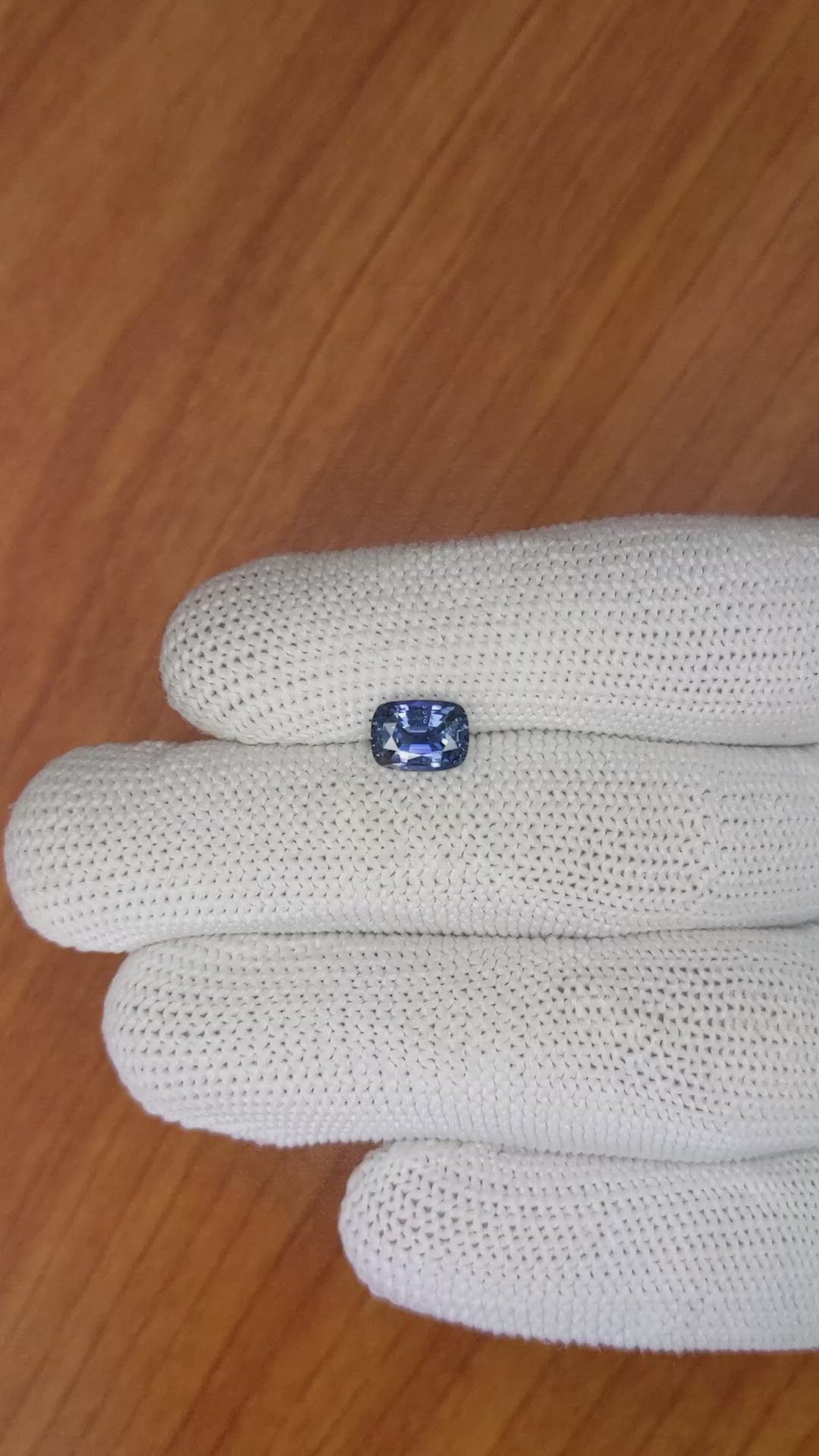 1.49 Ct. Blue Sapphire from Madagascar Size Video