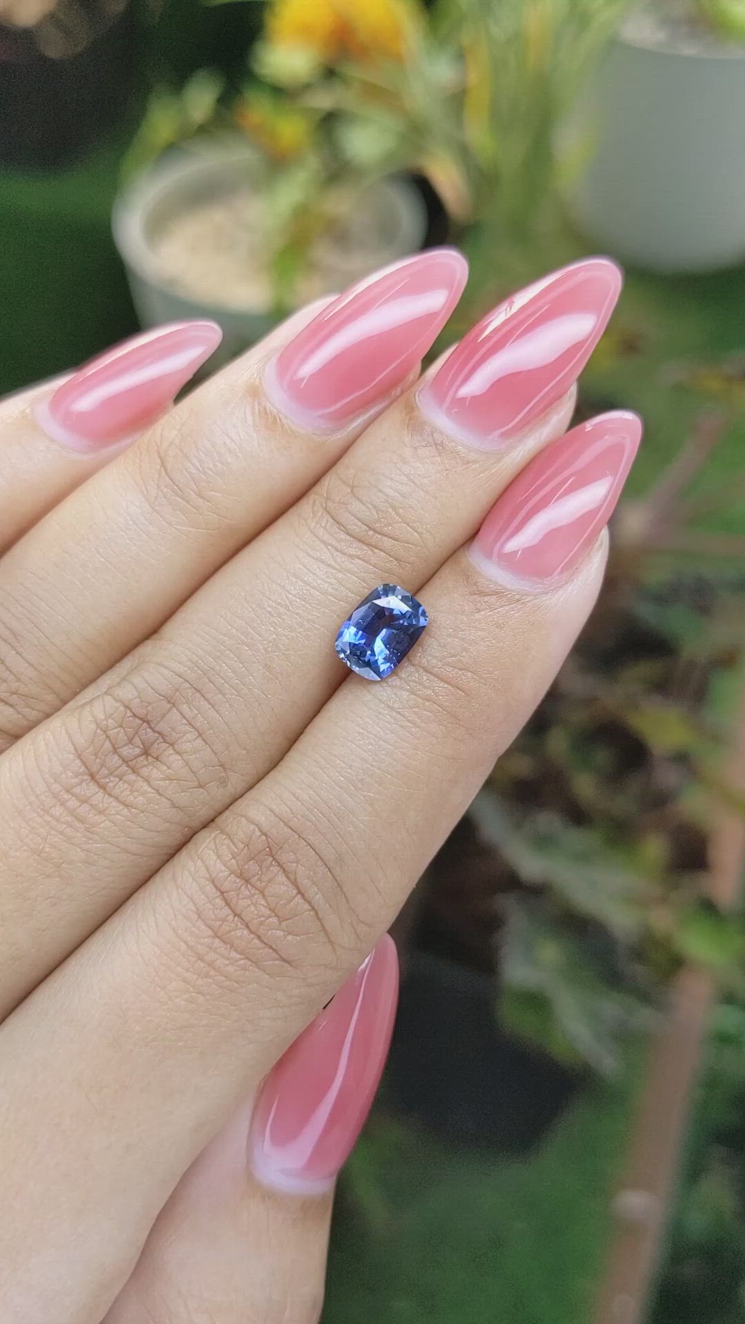 1.49 Ct. Blue Sapphire from Madagascar Size Video
