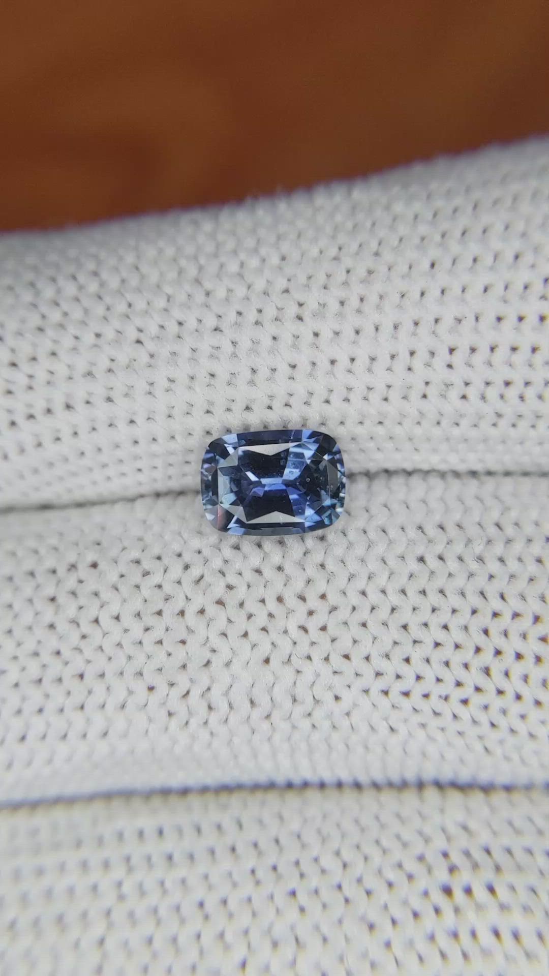1.49 Ct. Blue Sapphire from Madagascar Size Video