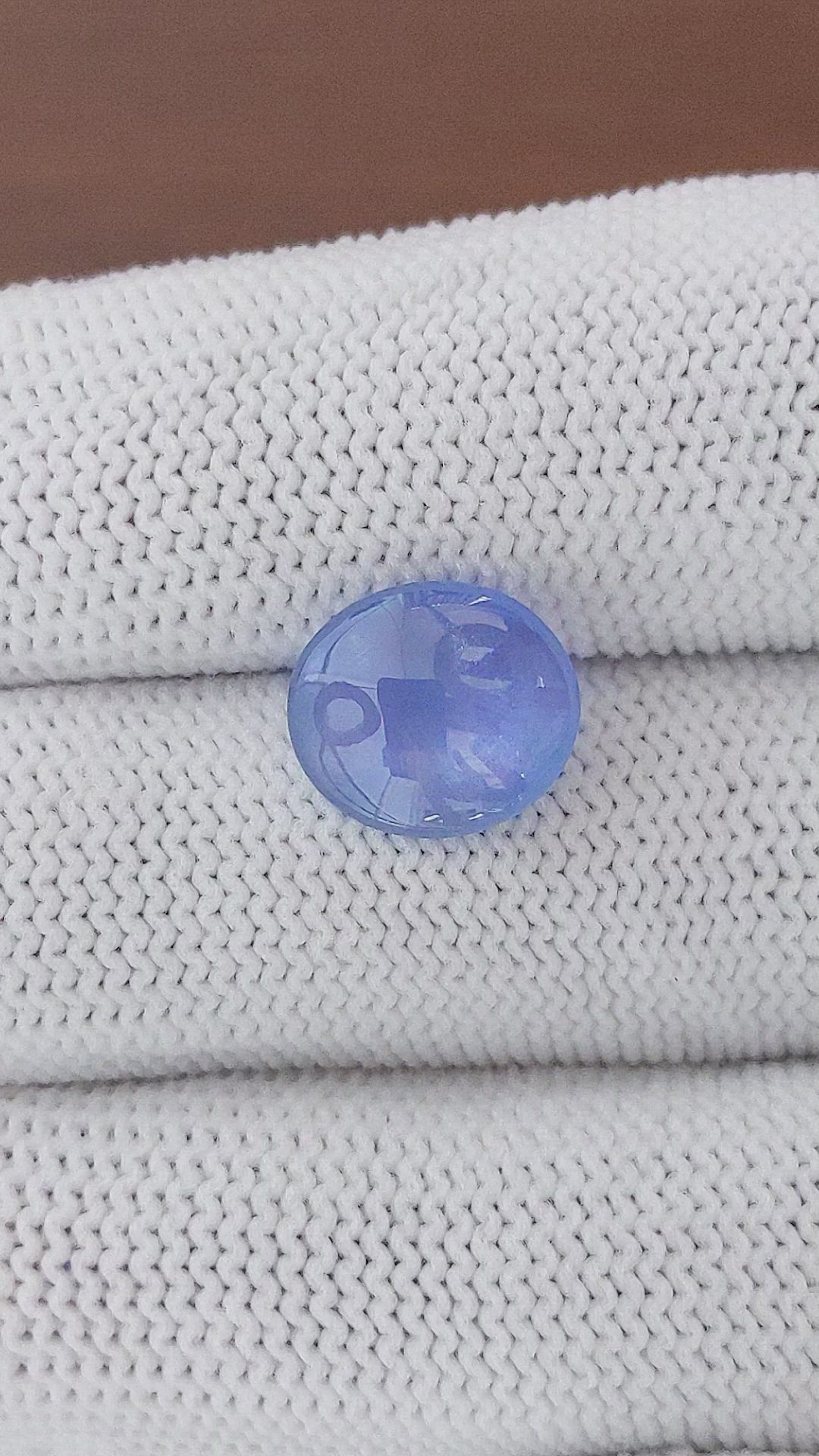 5.13 Ct. Blue Star Sapphire from Ceylon (Sri Lanka) Size Video