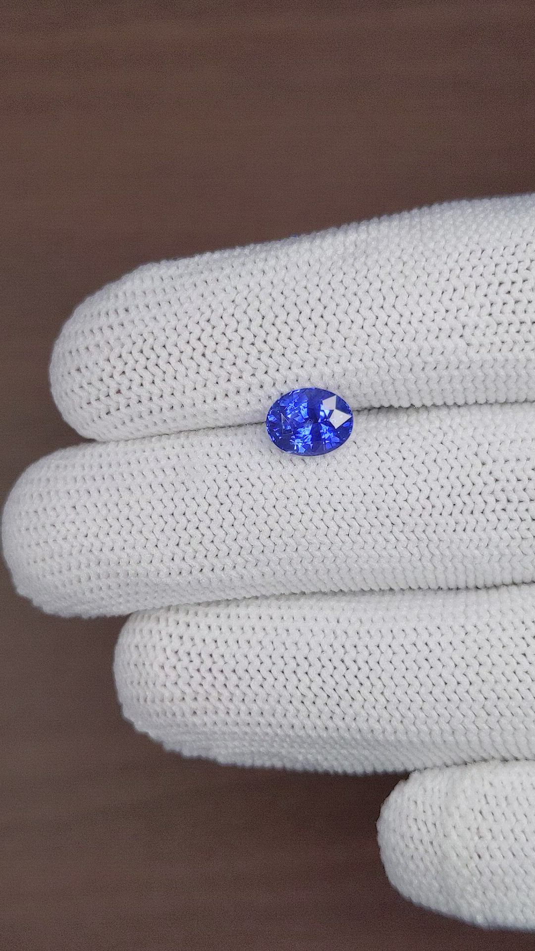 2.02 Ct. Blue Sapphire from Ceylon (Sri Lanka) Size Video