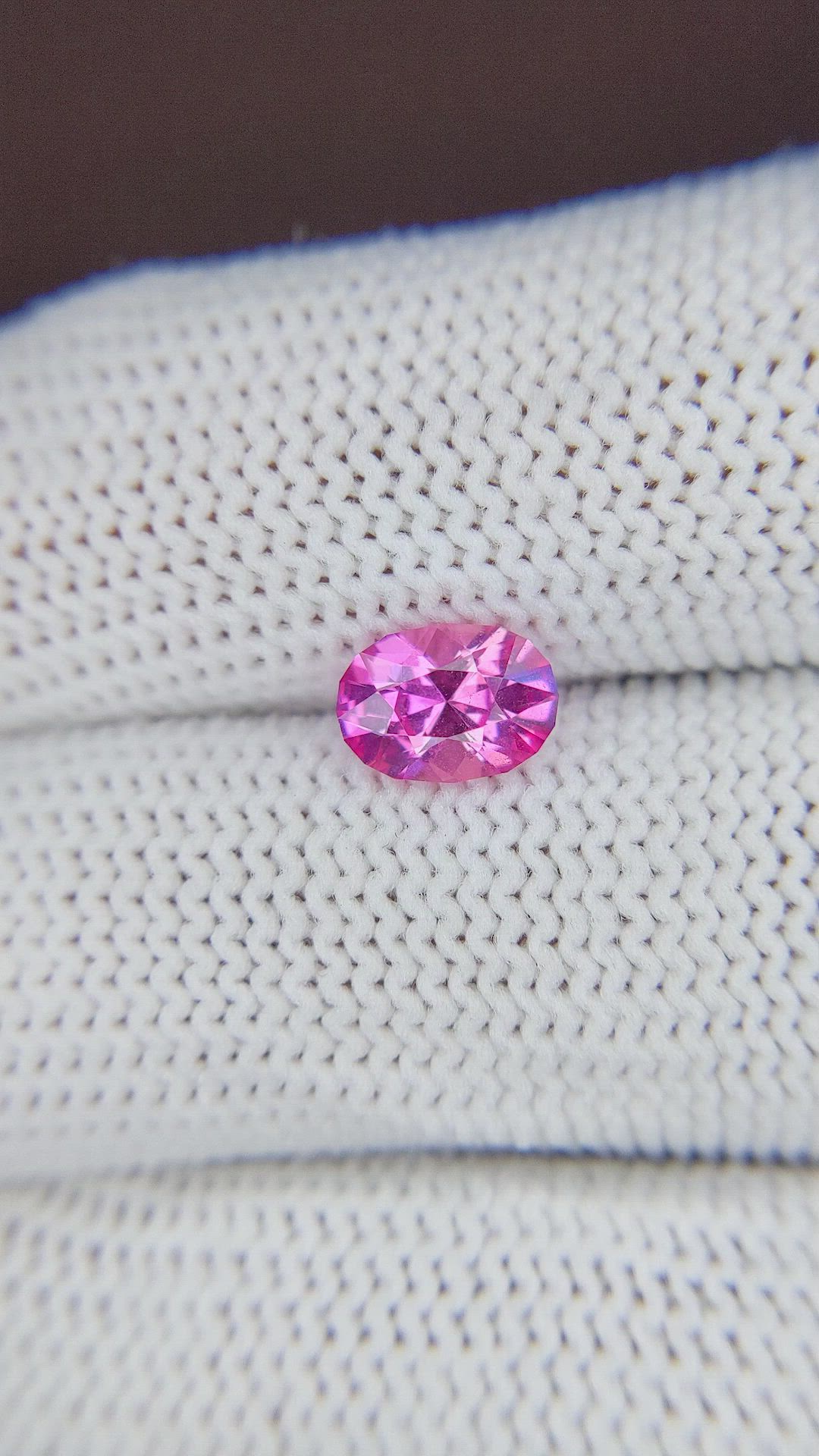 1.40 Ct. Pink Sapphire from Madagascar Size Video