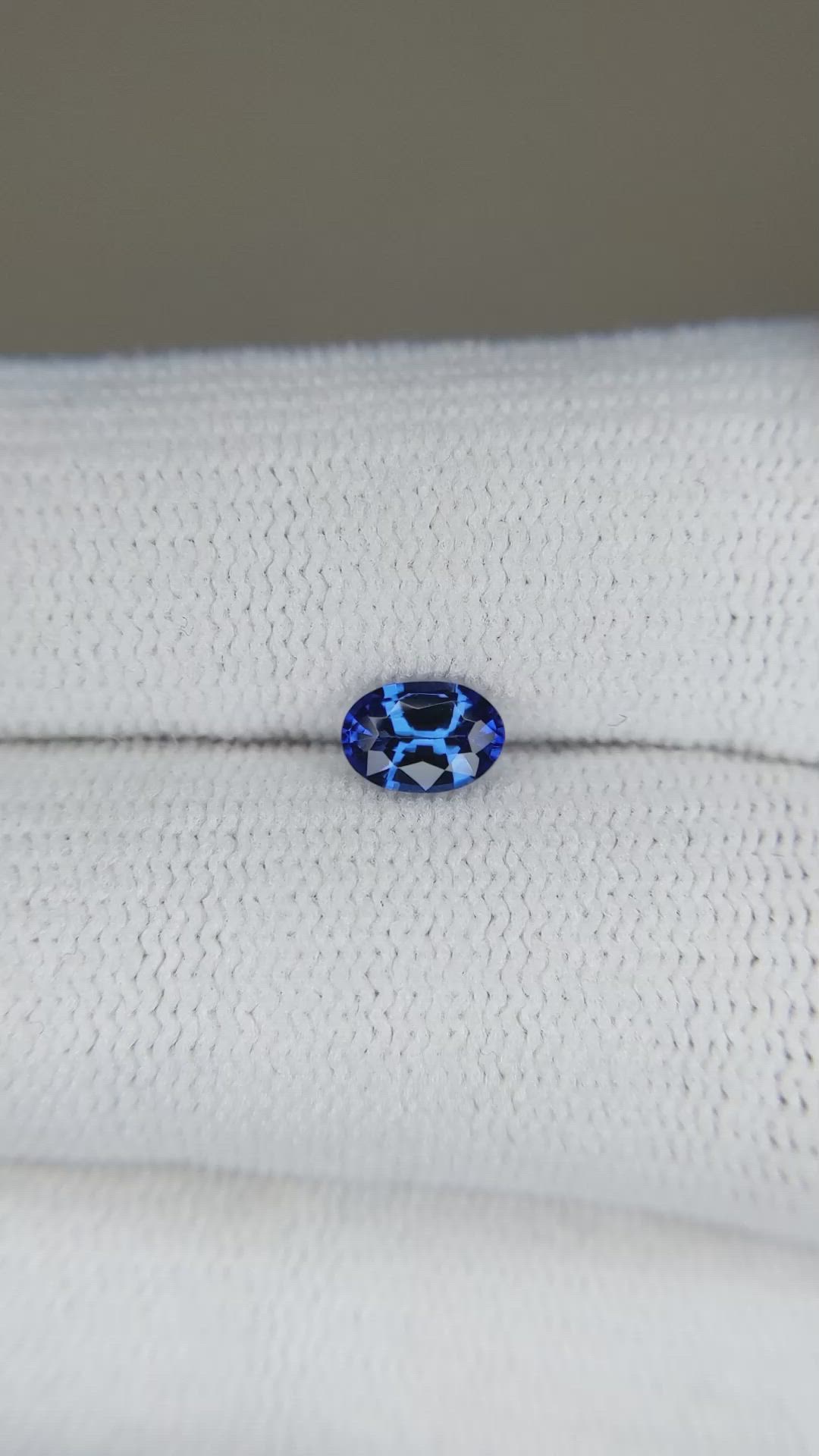 0.51 Ct. Blue Sapphire from Madagascar Size Video