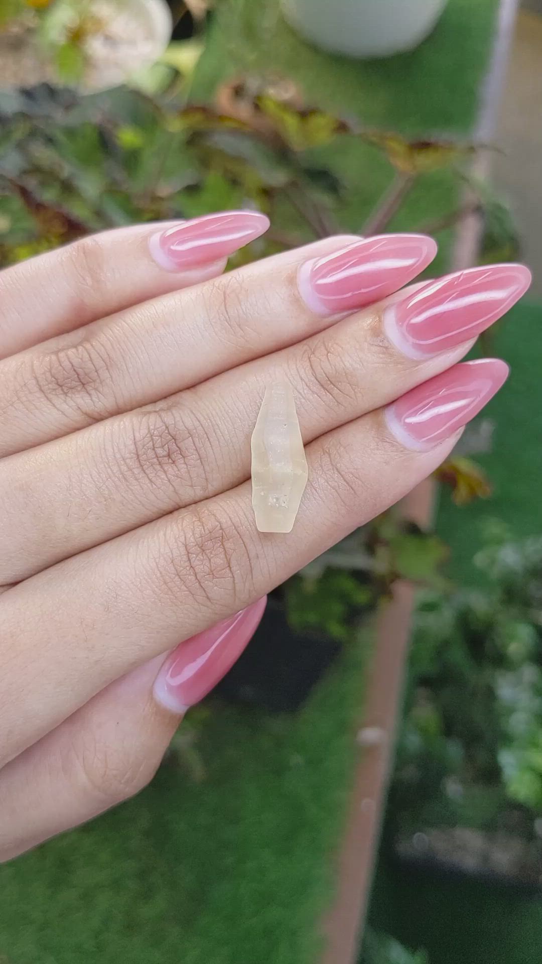 9.98 Ct. Yellow Sapphire Crystal from Ceylon (Sri Lanka) Size Video