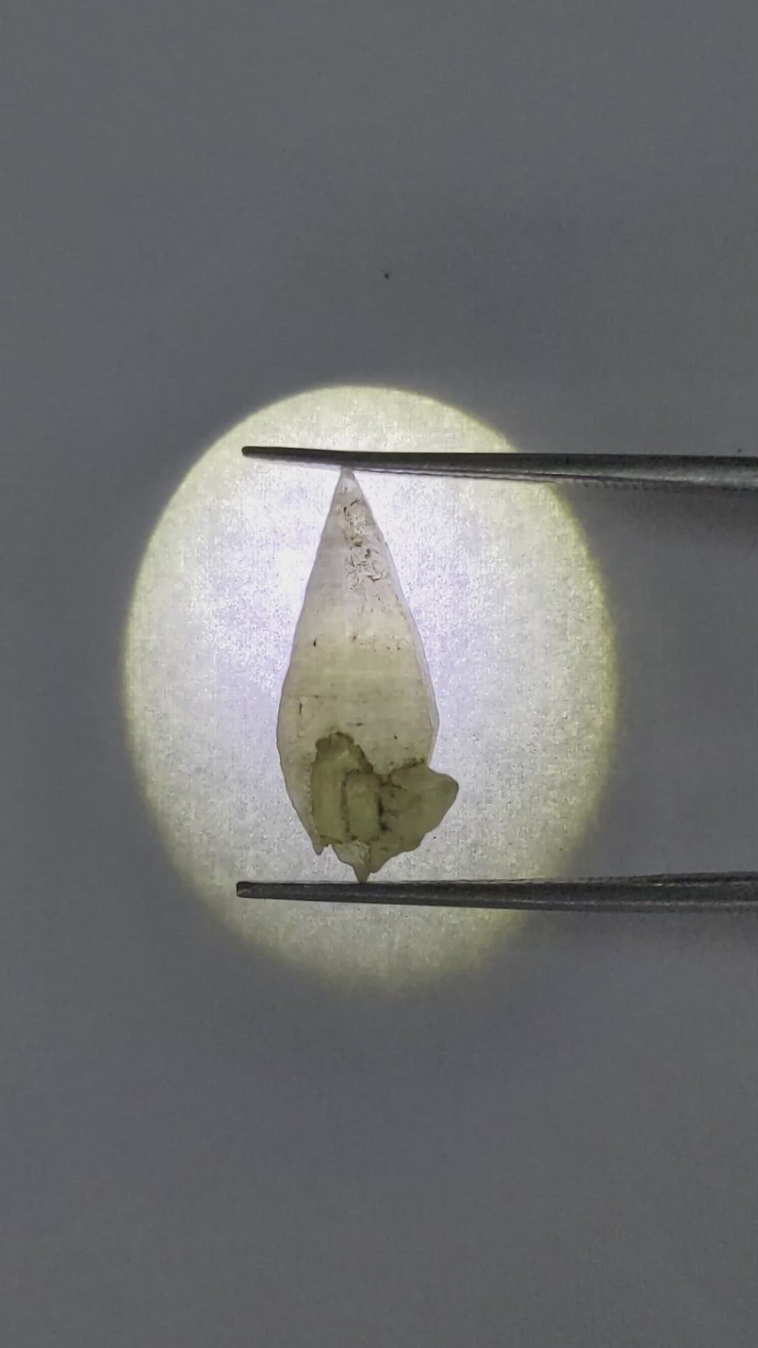 7.76 Ct. Yellow Sapphire Crystal from Ceylon (Sri Lanka) Size Video