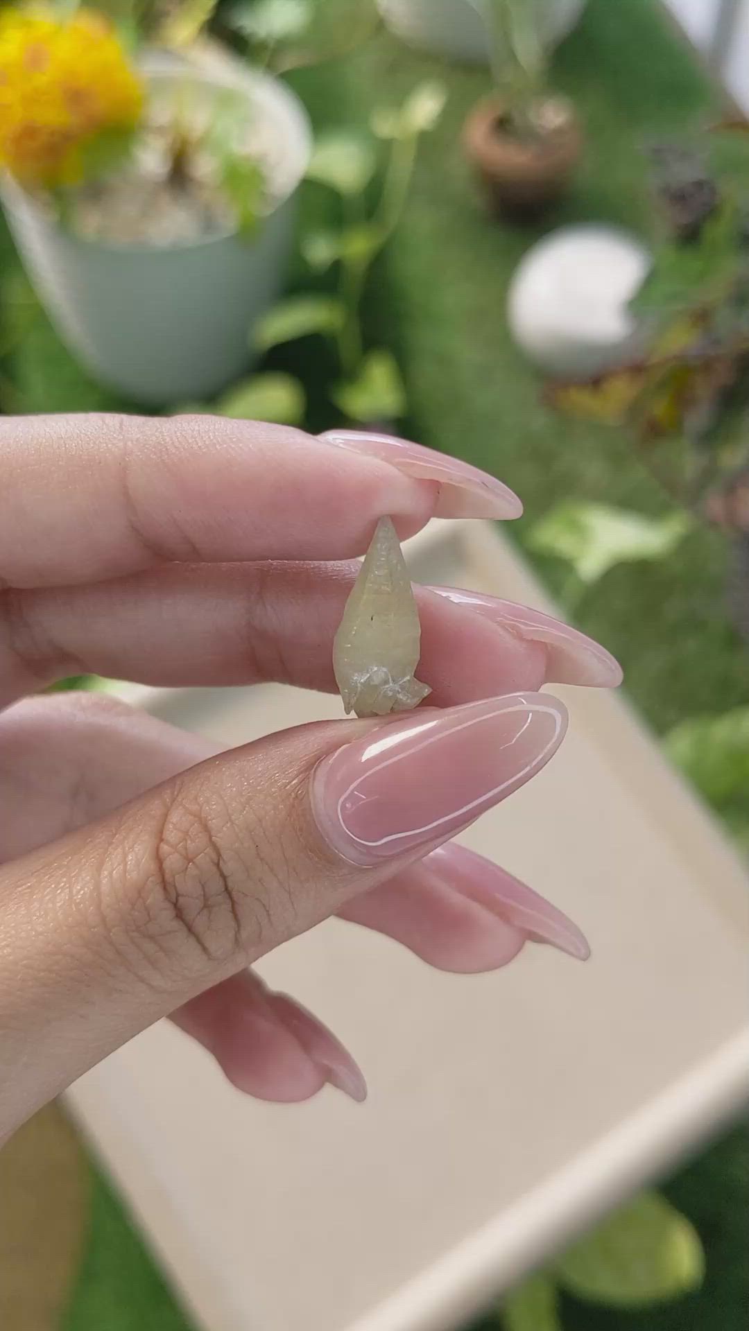 7.76 Ct. Yellow Sapphire Crystal from Ceylon (Sri Lanka) Size Video