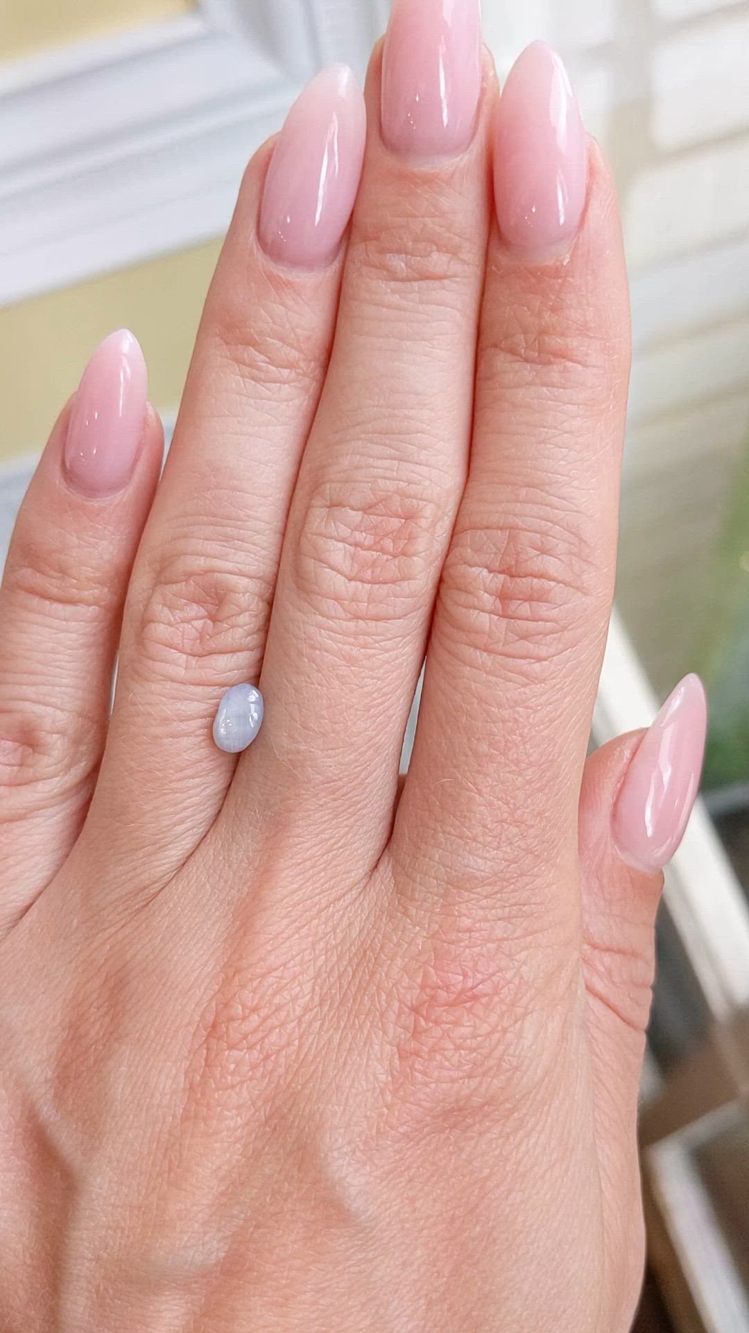 1.17 Ct. Grey Star Sapphire from Ceylon (Sri Lanka) Size Video