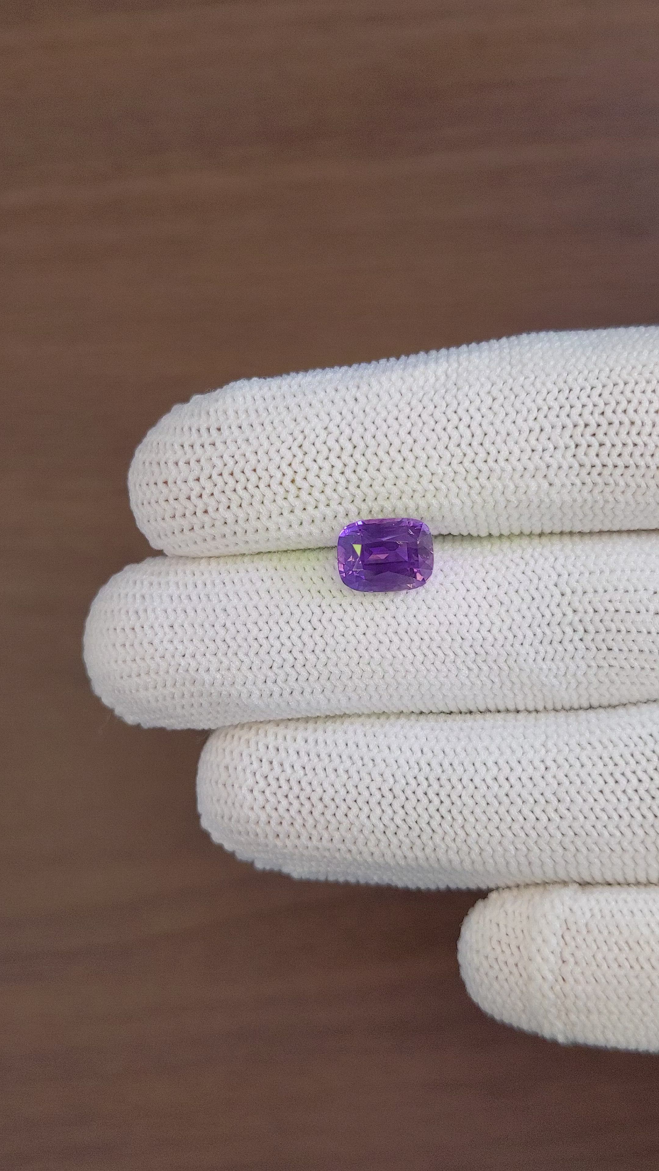 3.59 Ct. Color Change Sapphire from Madagascar Size Video