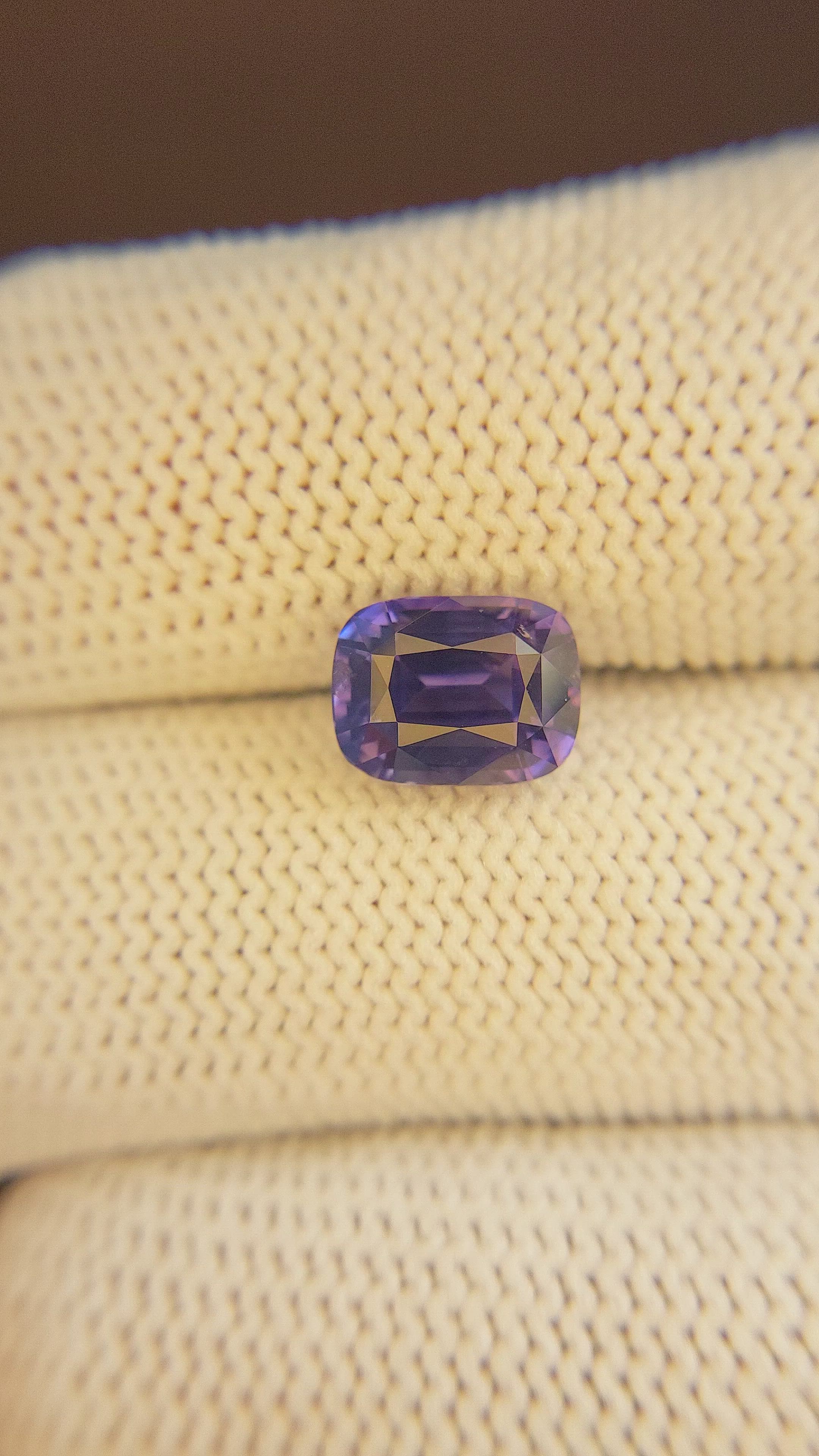 3.59 Ct. Color Change Sapphire from Madagascar Size Video
