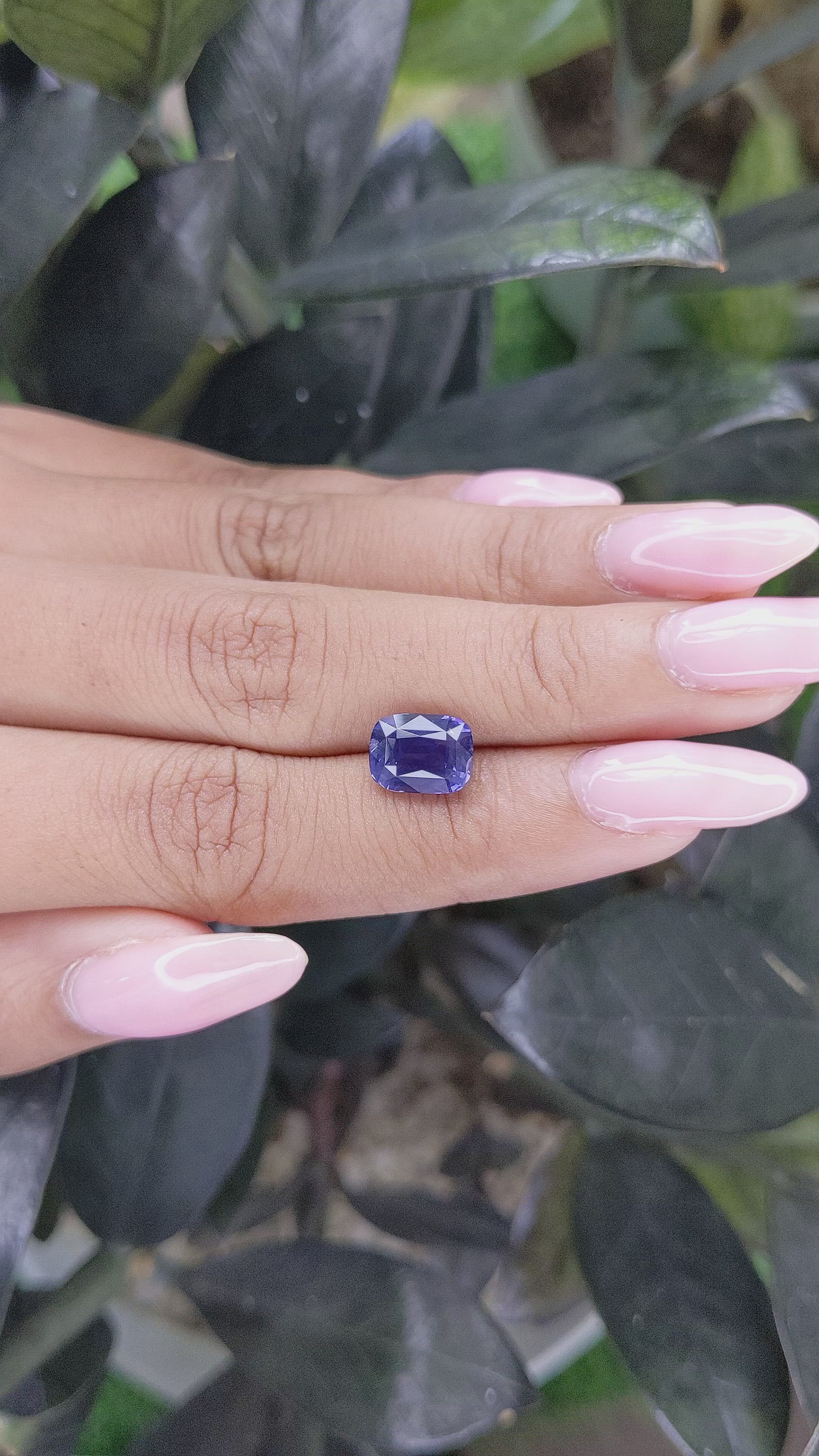 3.59 Ct. Color Change Sapphire from Madagascar Size Video