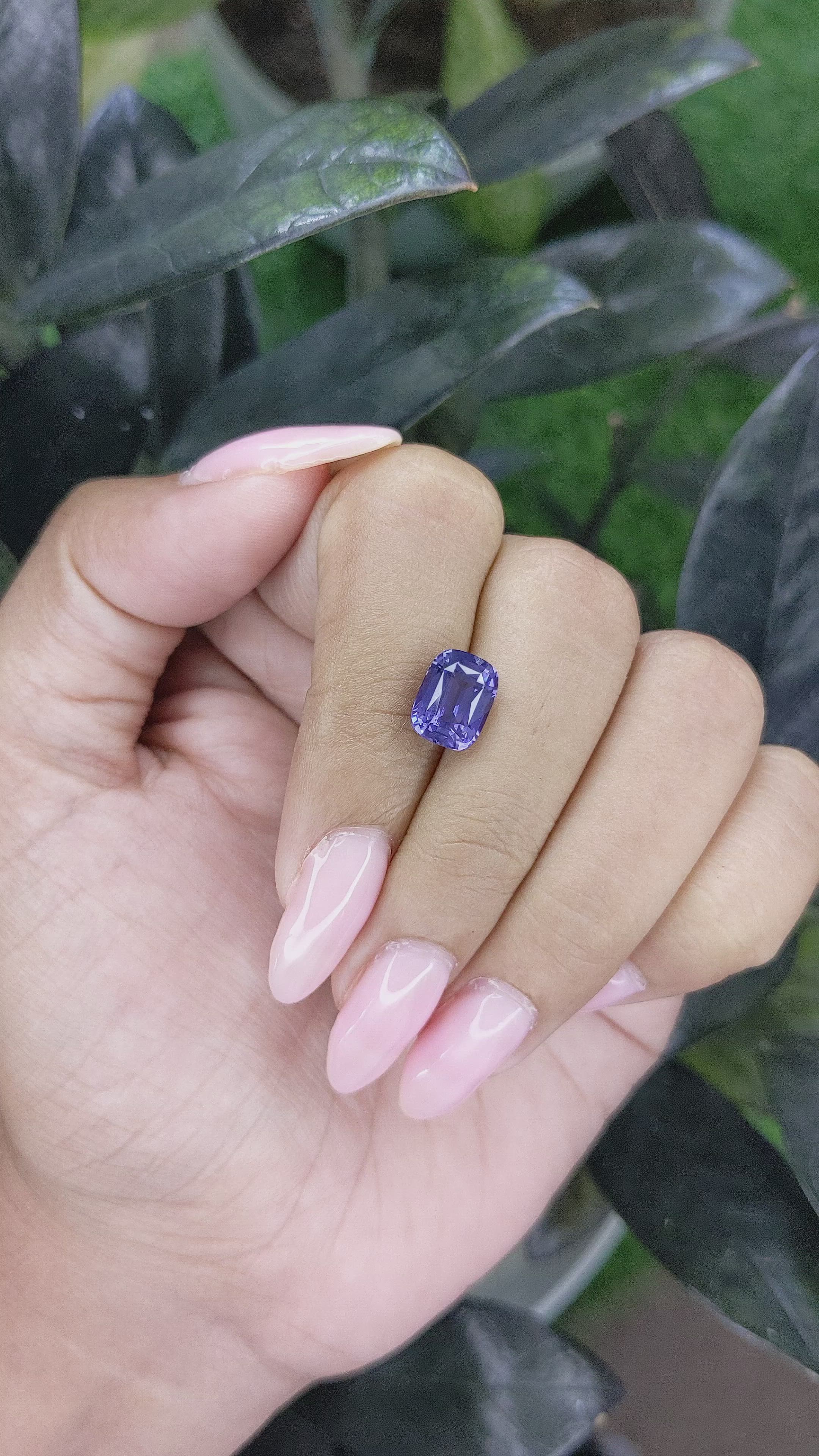 3.59 Ct. Color Change Sapphire from Madagascar Size Video