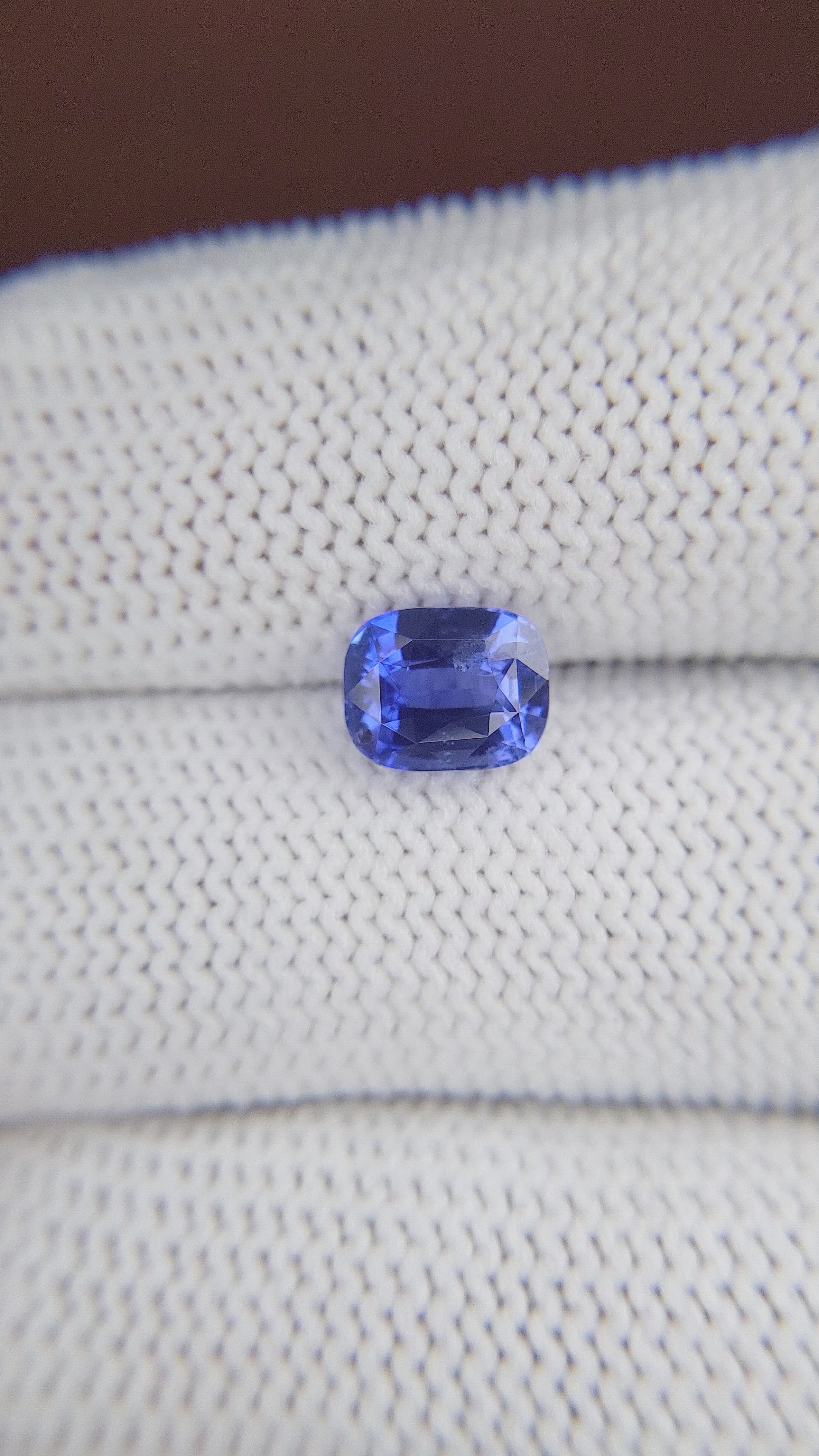 2.09 Ct. Blue Sapphire from Ceylon (Sri Lanka) Size Video
