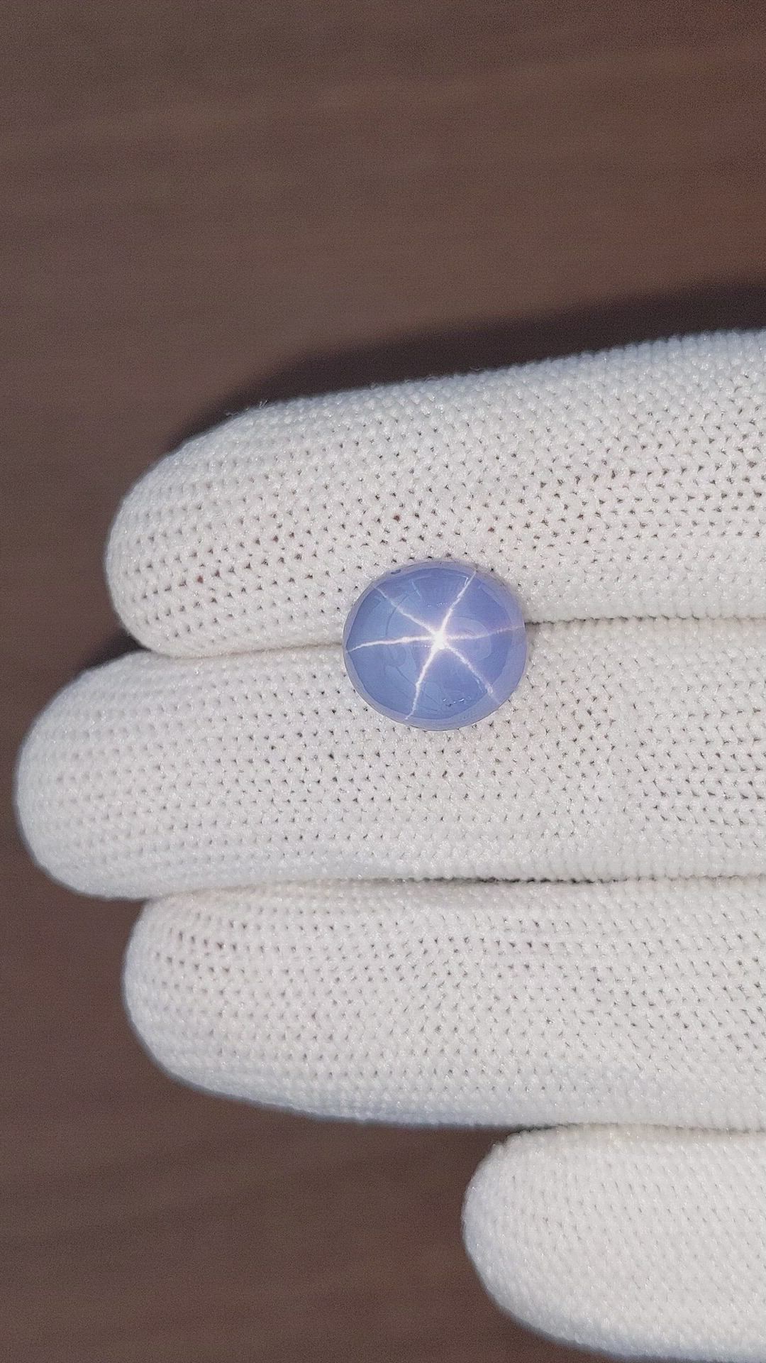 12.50 Ct. Blue Star Sapphire from Ceylon (Sri Lanka) Size Video