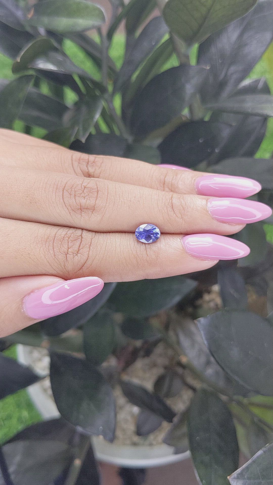 1.17 Ct. Color Change Sapphire from Ceylon (Sri Lanka) Size Video