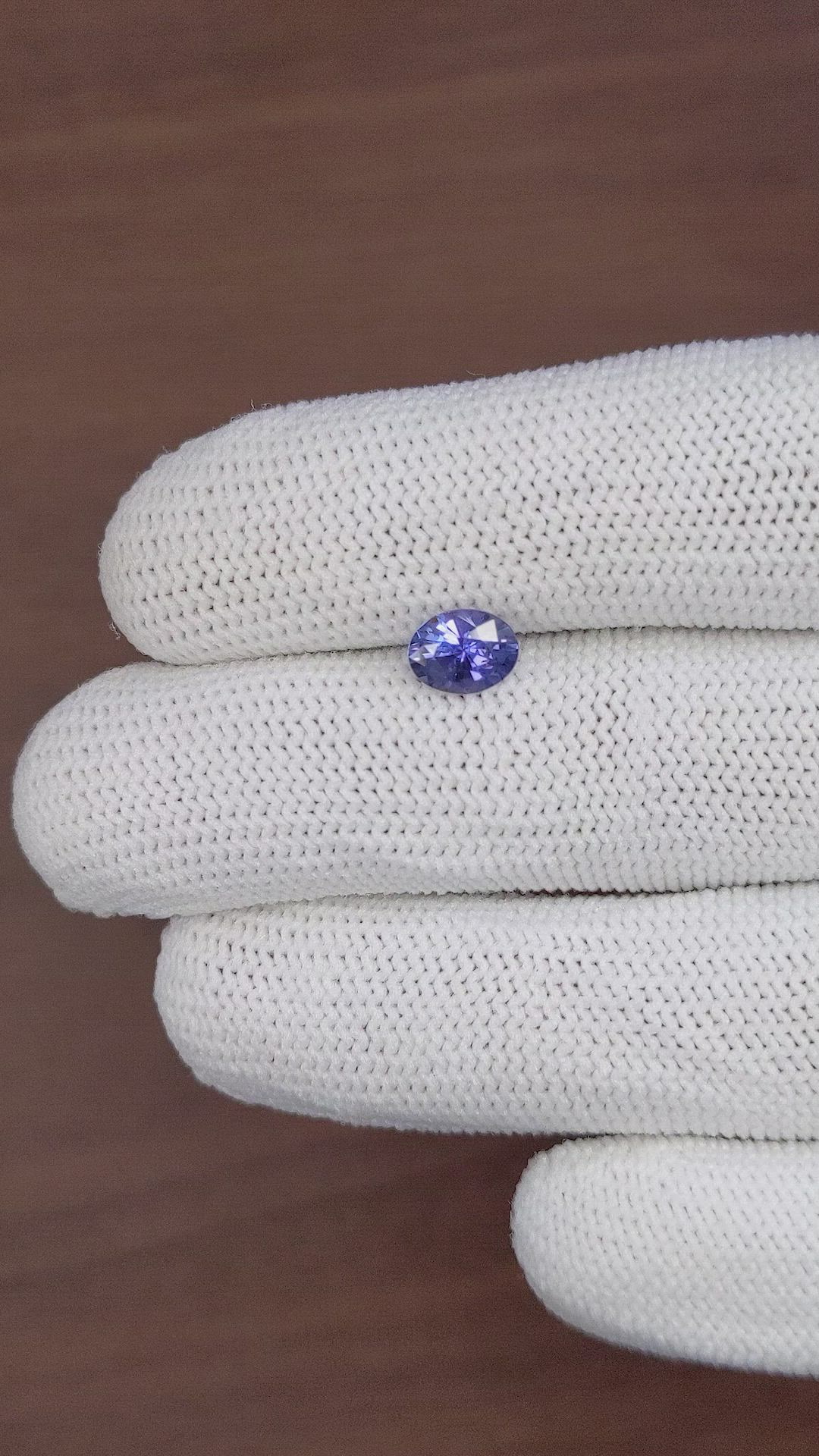 1.17 Ct. Color Change Sapphire from Ceylon (Sri Lanka) Size Video