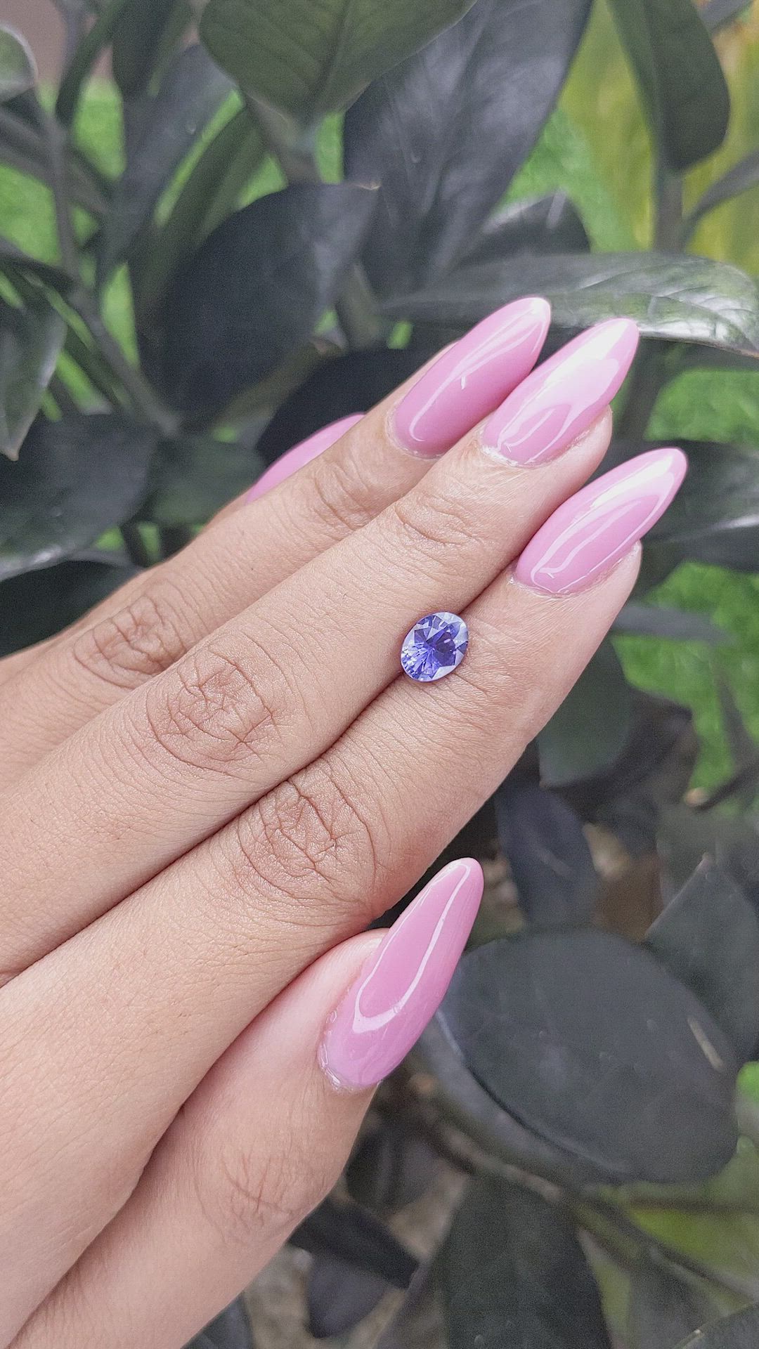 1.17 Ct. Color Change Sapphire from Ceylon (Sri Lanka) Size Video