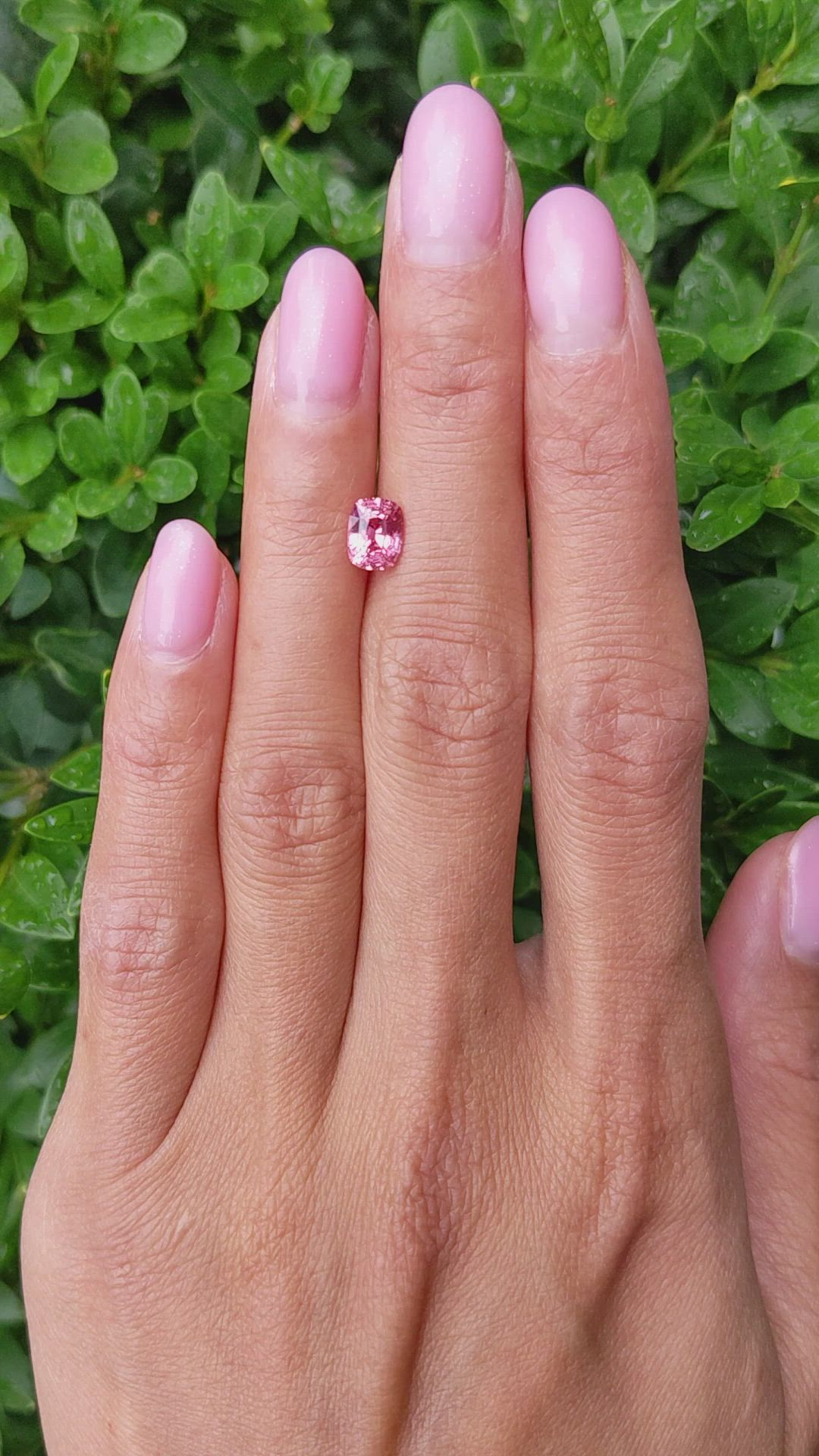 1.15 Ct. Padparadscha Sapphire from Madagascar Size Video