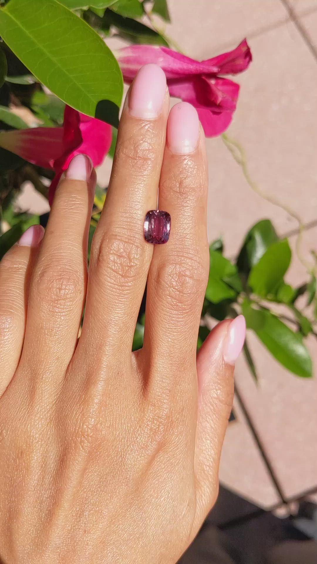 3.00 Ct. Padparadscha Sapphire from Madagascar Size Video