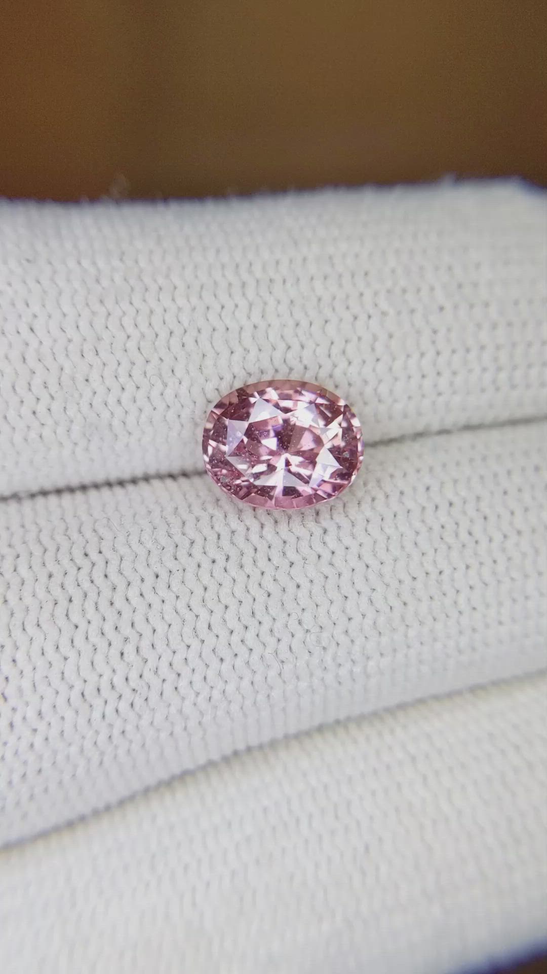 2.64 Ct. Padparadscha Sapphire from Madagascar Size Video