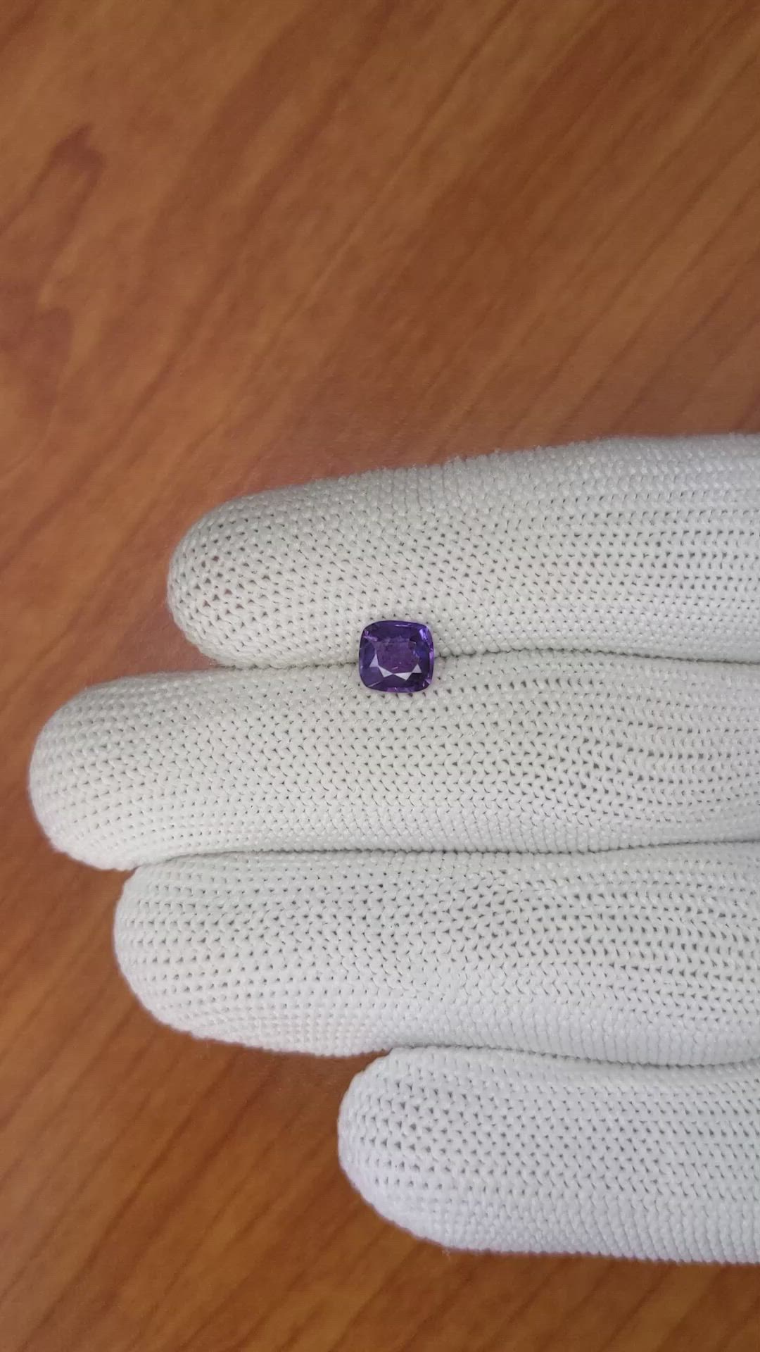 1.11 Ct. Color Change Sapphire from Ceylon (Sri Lanka) Size Video