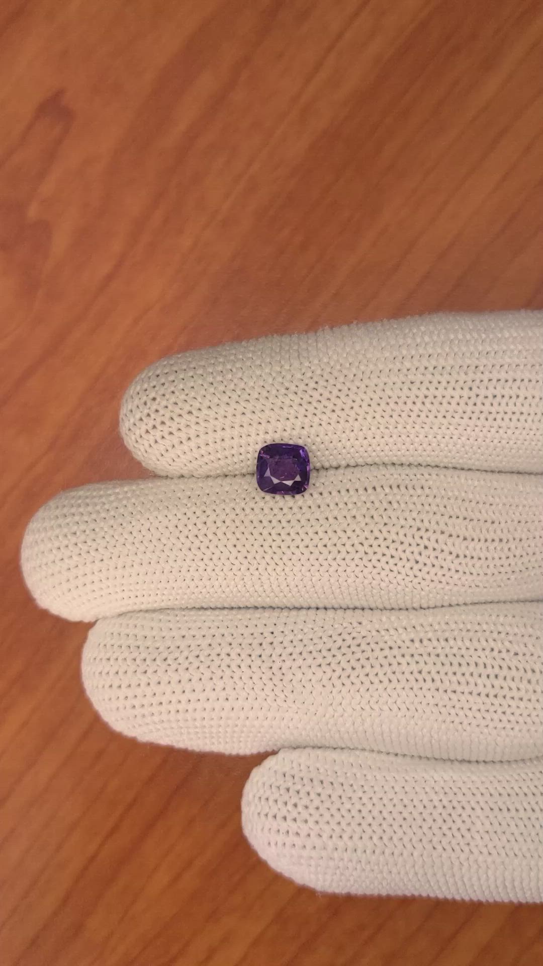 1.11 Ct. Color Change Sapphire from Ceylon (Sri Lanka) Size Video