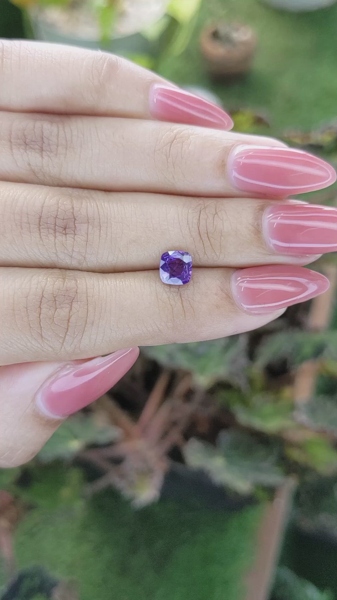 1.11 Ct. Color Change Sapphire from Ceylon (Sri Lanka) Size Video