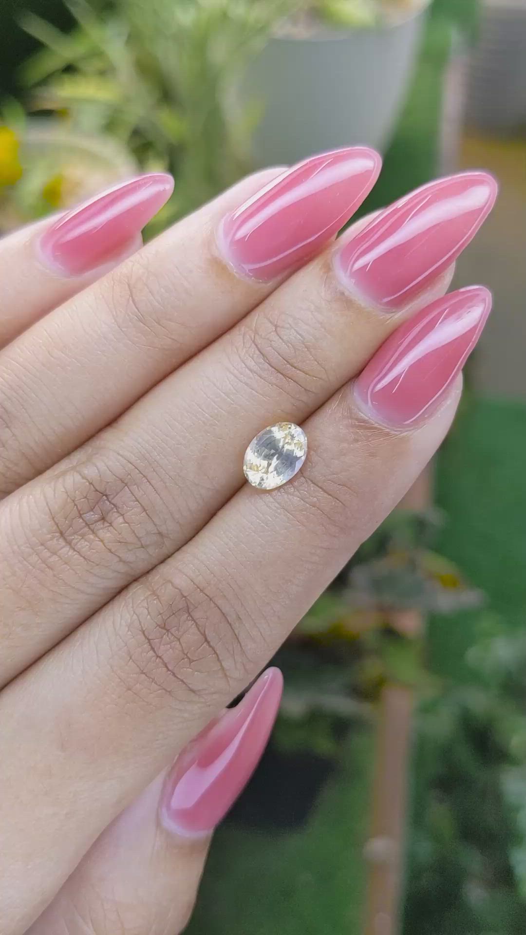 1.35 Ct. Yellow Sapphire from Ceylon (Sri Lanka) Size Video